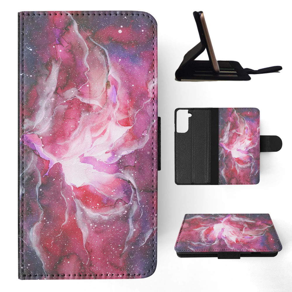 FLIP CASE FOR SAMSUNG GALAXY|WATERCOLOR SPACE ART 12 - Picture 56 of 120