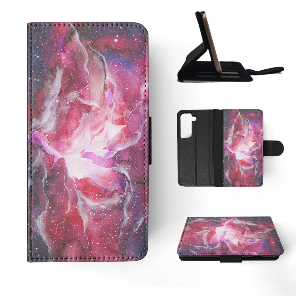 FLIP CASE FOR SAMSUNG GALAXY|WATERCOLOR SPACE ART 12 - Picture 46 of 120