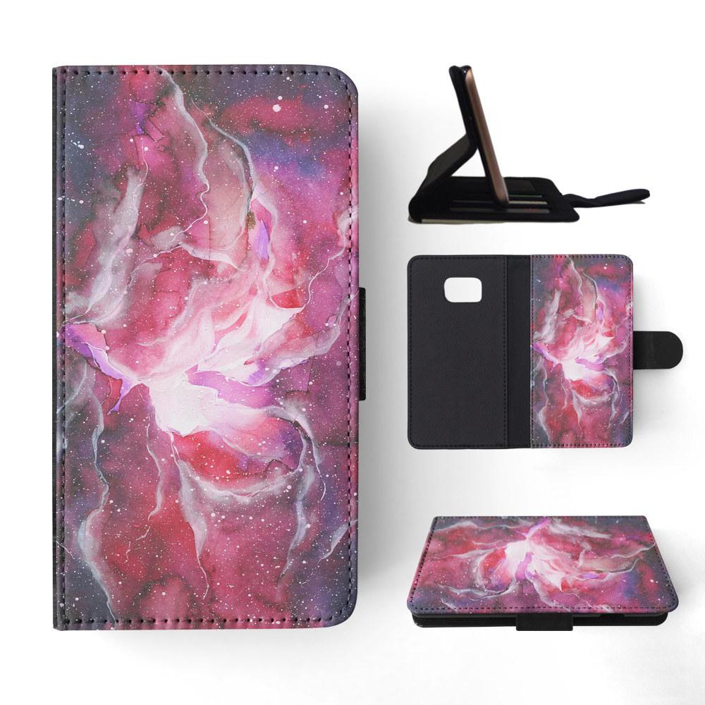 FLIP CASE FOR SAMSUNG GALAXY|WATERCOLOR SPACE ART 12 - Picture 116 of 120