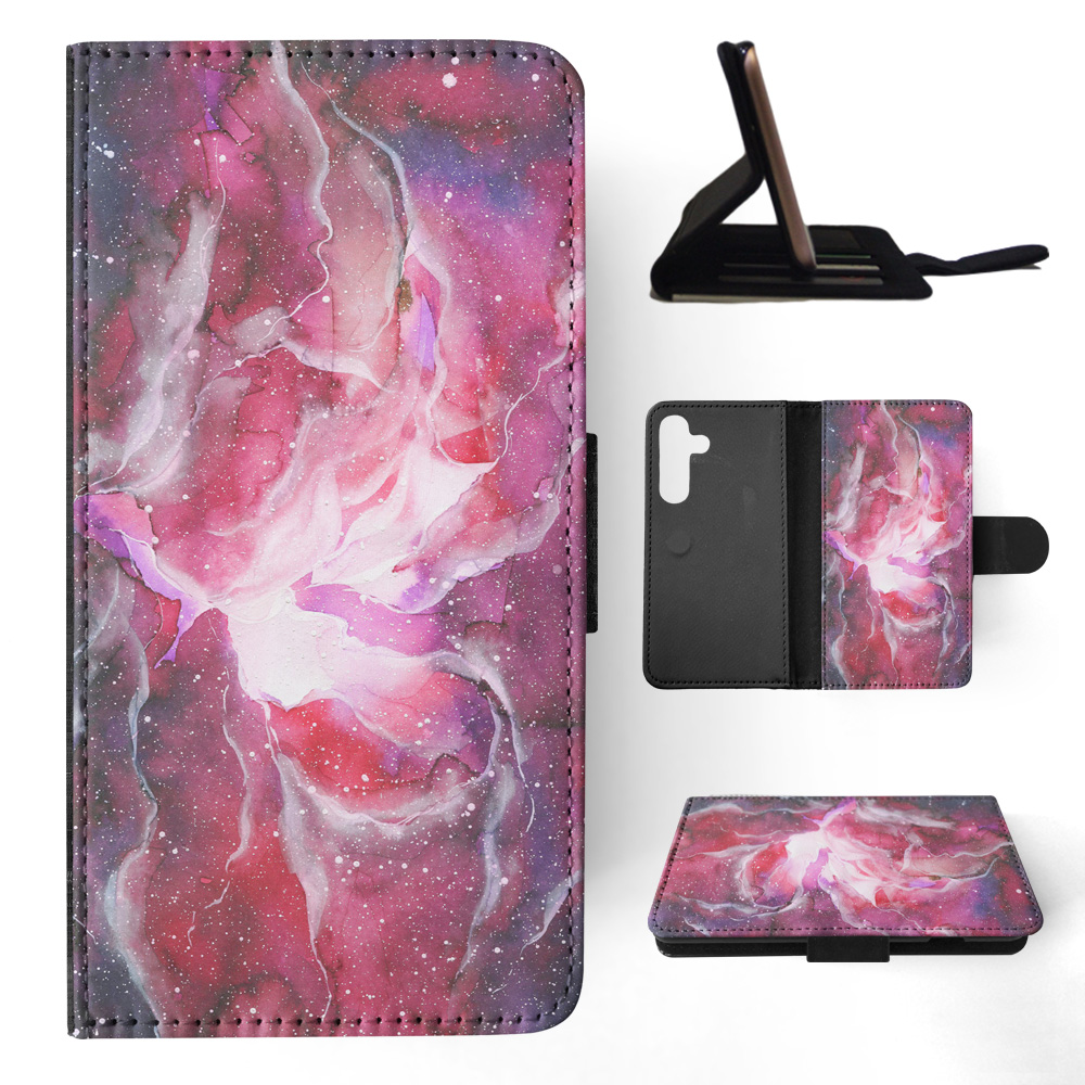 FLIP CASE FOR SAMSUNG GALAXY|WATERCOLOR SPACE ART 12 - Picture 16 of 120