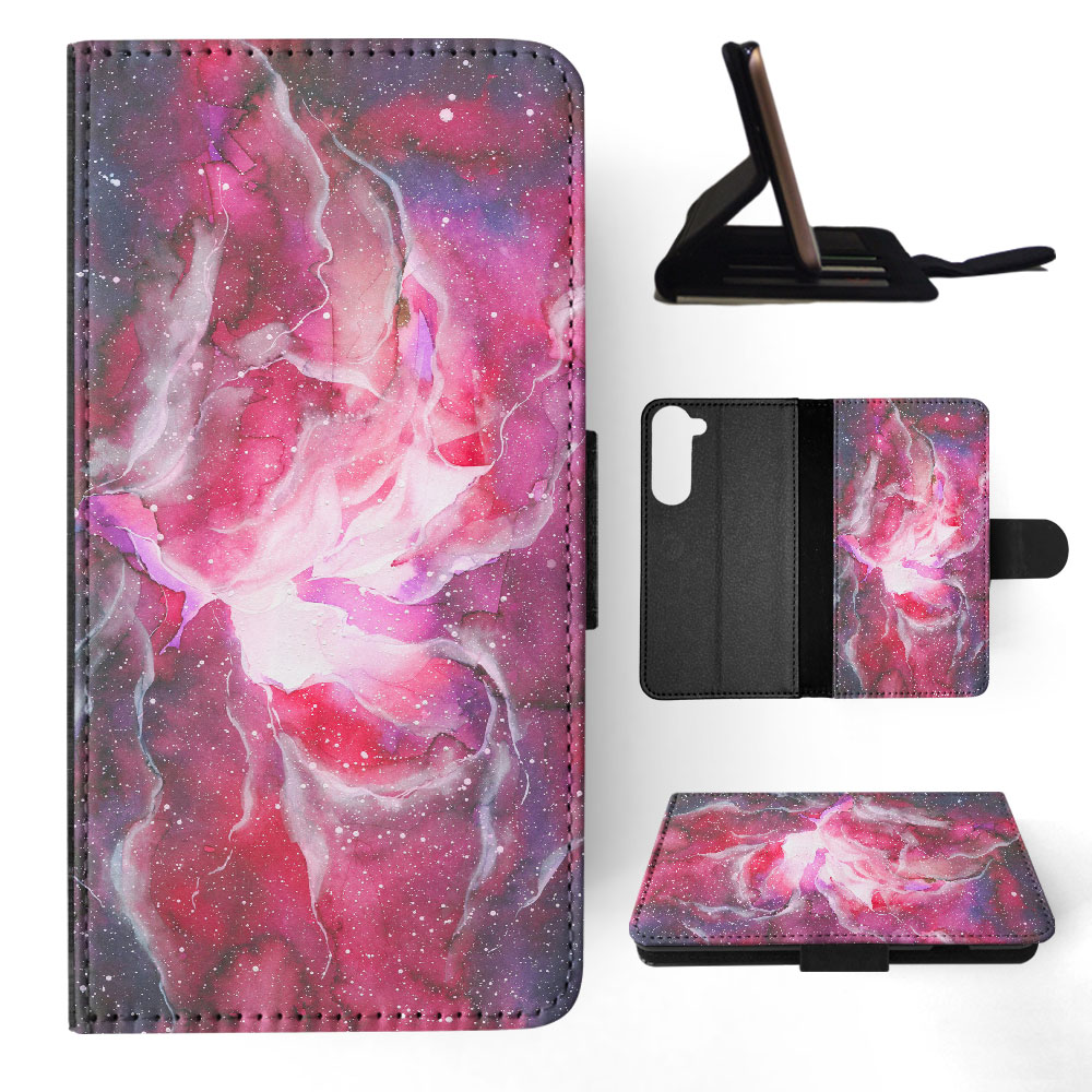 FLIP CASE FOR SAMSUNG GALAXY|WATERCOLOR SPACE ART 12 - Picture 26 of 120