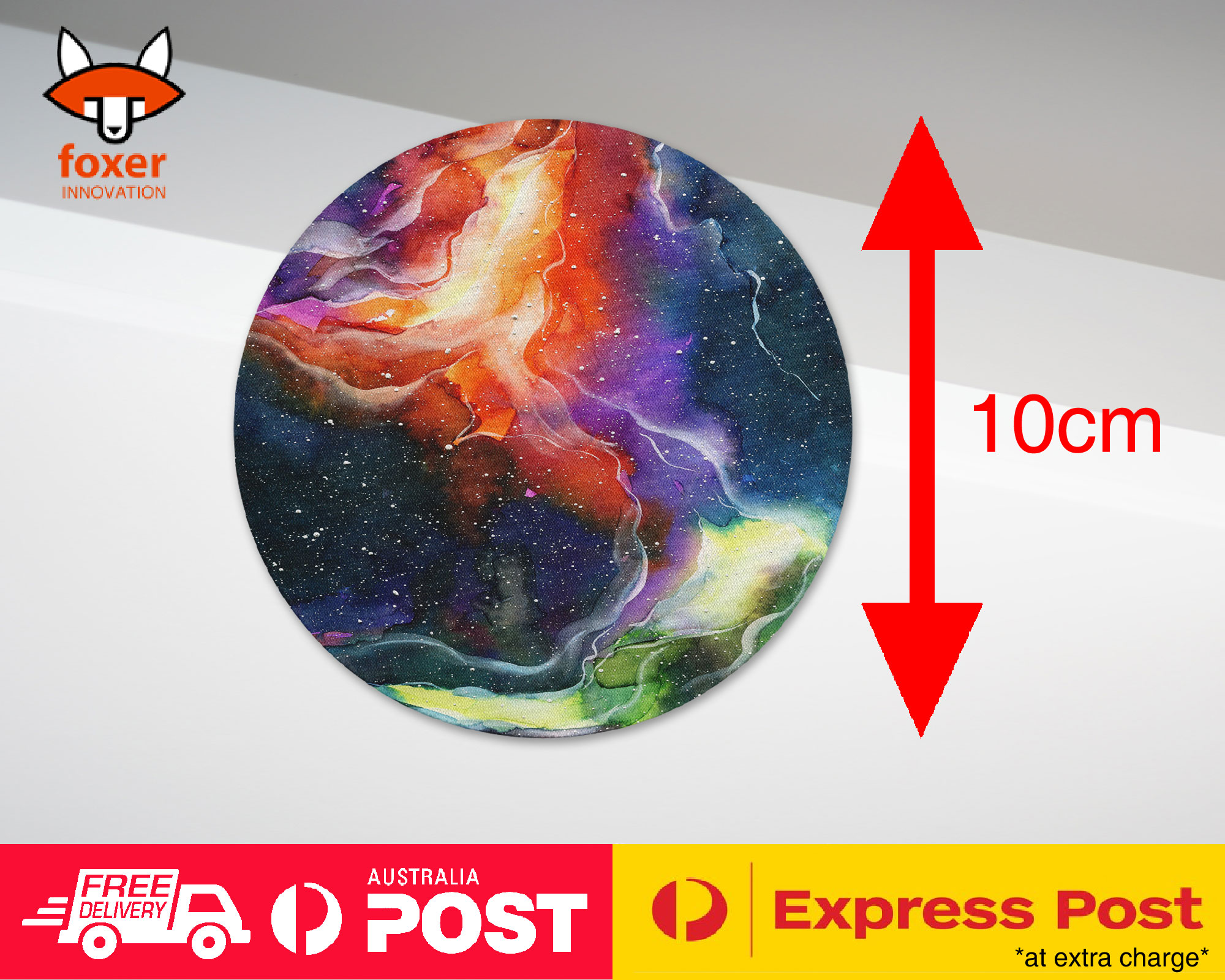 COASTER COFFEE DRINKING MAT|WATERCOLOR SPACE ART 14