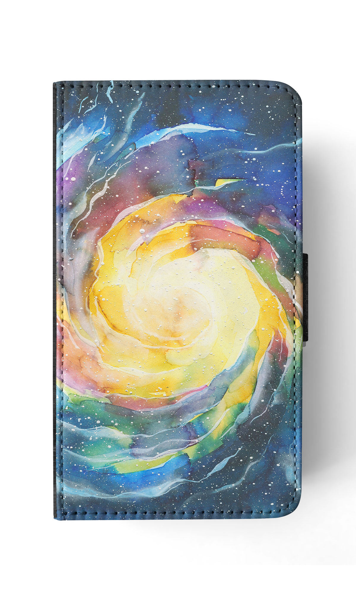 FLIP CASE FOR APPLE IPHONE|WATERCOLOR SPACE ART 15 - Picture 170 of 193