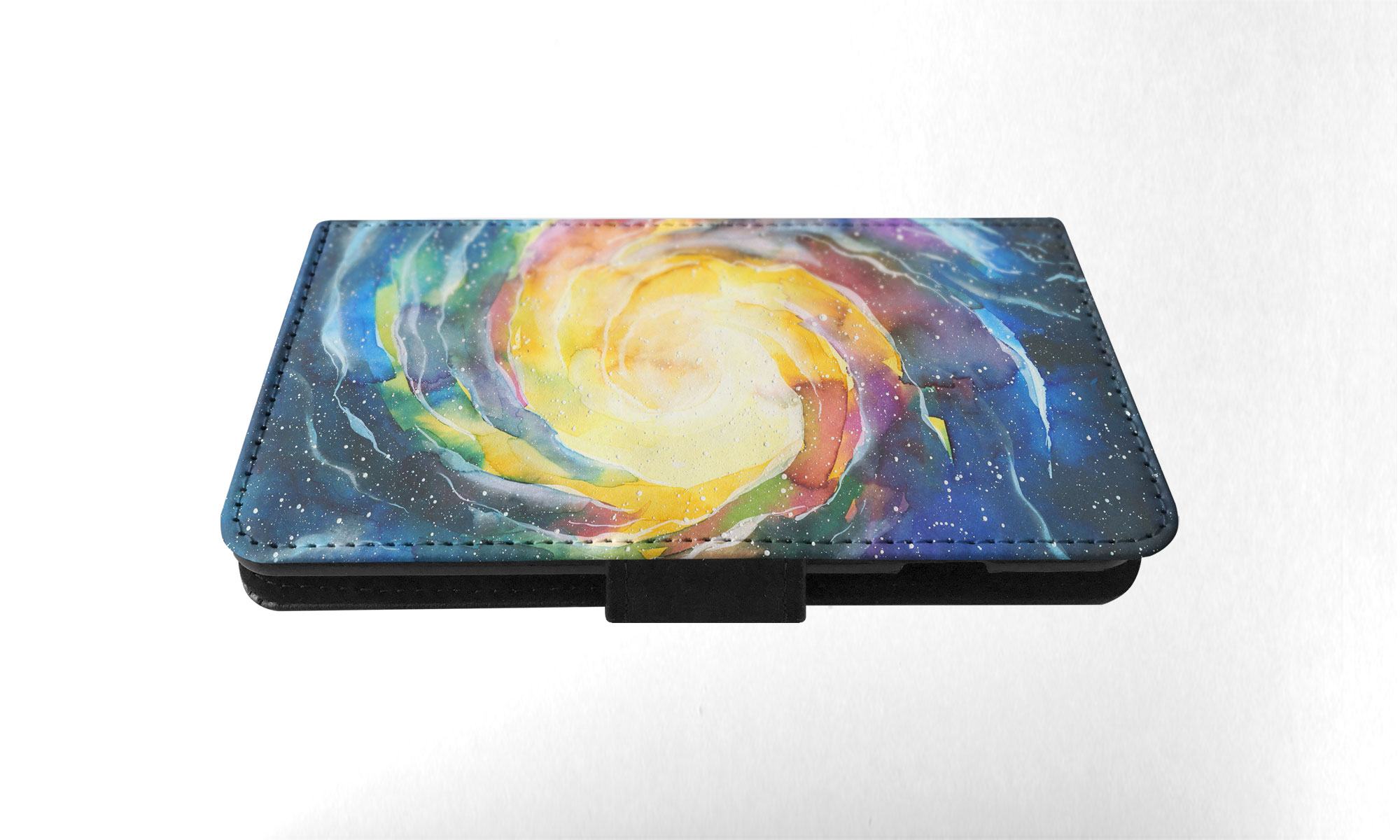 FLIP CASE FOR APPLE IPHONE|WATERCOLOR SPACE ART 15 - Picture 83 of 193