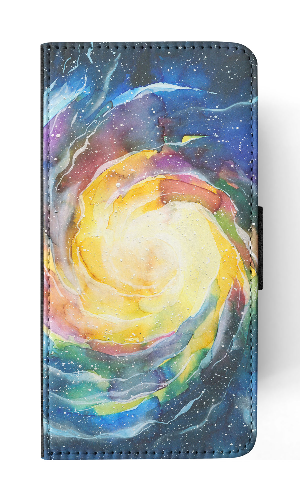 FLIP CASE FOR APPLE IPHONE|WATERCOLOR SPACE ART 15 - Picture 52 of 193