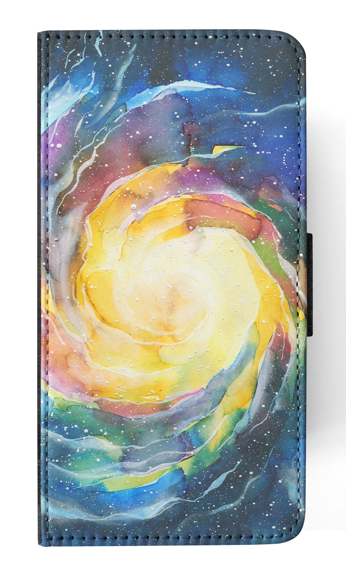 FLIP CASE FOR APPLE IPHONE|WATERCOLOR SPACE ART 15 - Picture 47 of 193