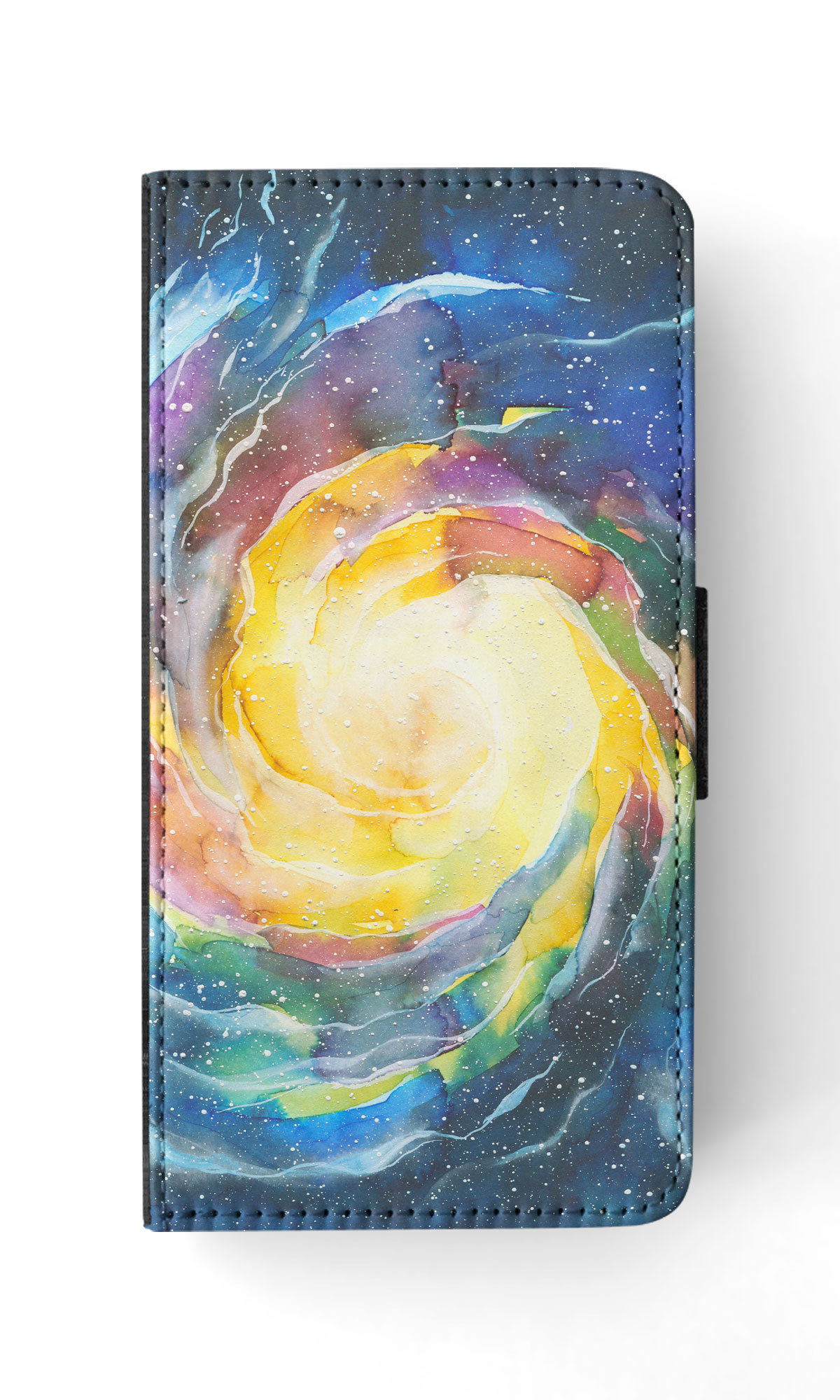 FLIP CASE FOR APPLE IPHONE|WATERCOLOR SPACE ART 15 - Picture 32 of 193