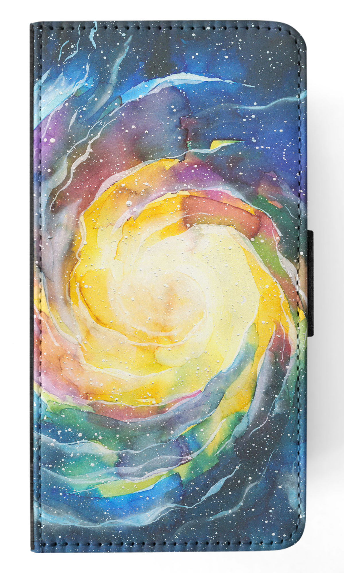 FLIP CASE FOR APPLE IPHONE|WATERCOLOR SPACE ART 15 - Picture 27 of 193