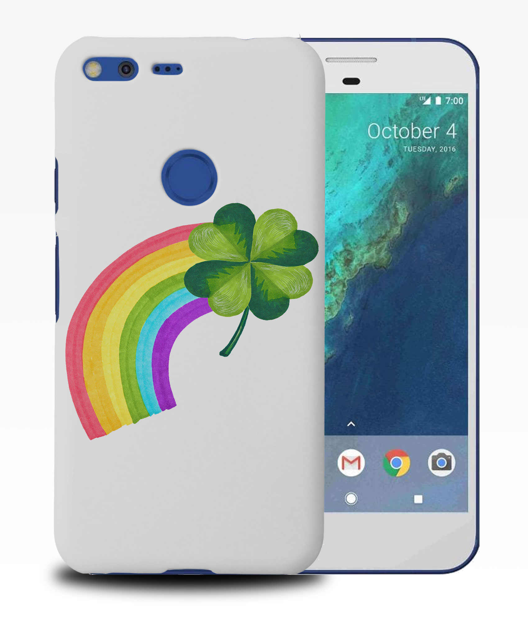FUNDA FUNDA PARA GOOGLE PIXEL|ST PATRICK DAY RAINBOW TRÉBOL - Imagen 10 de 11