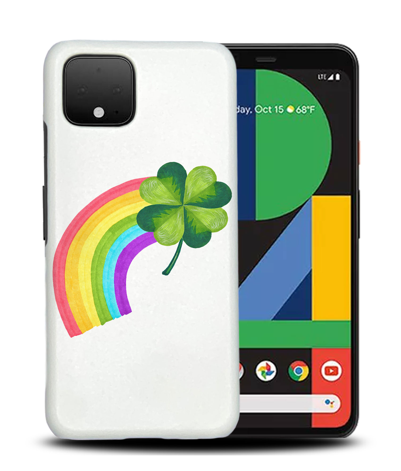 FUNDA FUNDA PARA GOOGLE PIXEL|ST PATRICK DAY RAINBOW TRÉBOL - Imagen 5 de 11