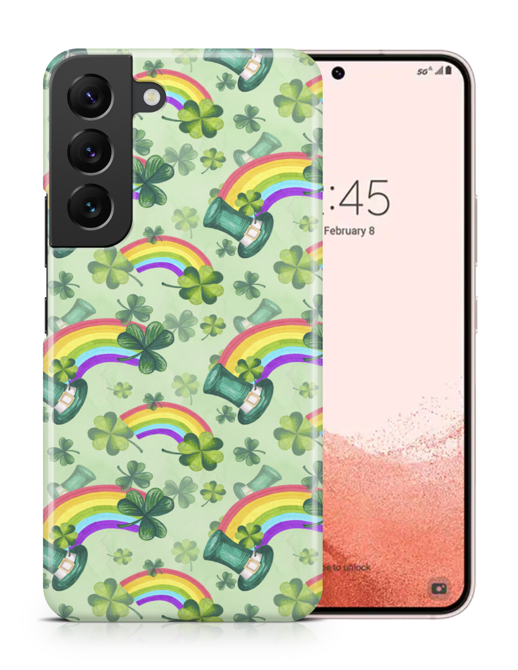 CASE COVER FOR SAMSUNG GALAXY|ST PATRICK CLOVER PATTERN 7 - Picture 9 of 25