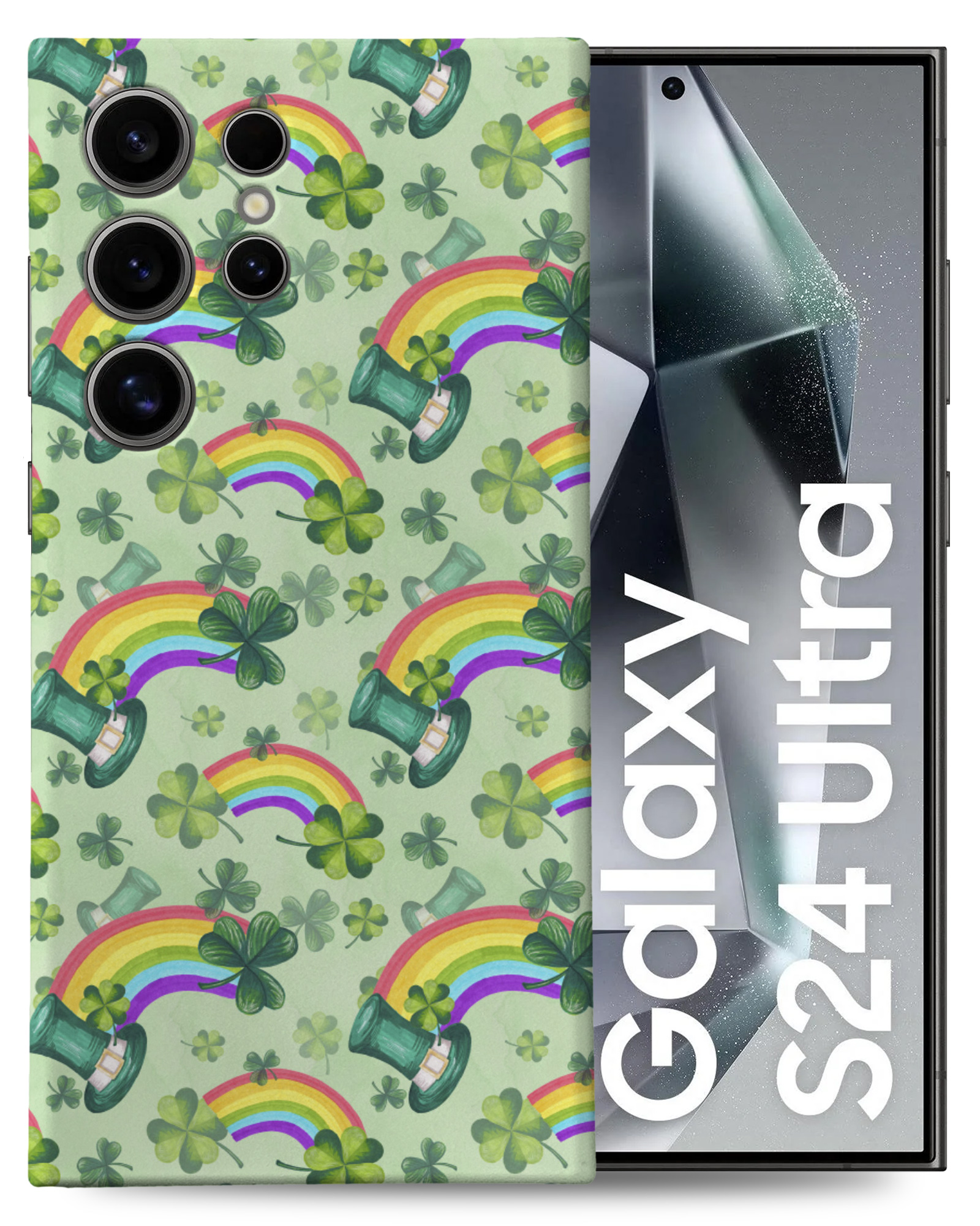 CASE COVER FOR SAMSUNG GALAXY|ST PATRICK CLOVER PATTERN 7 - Picture 2 of 25