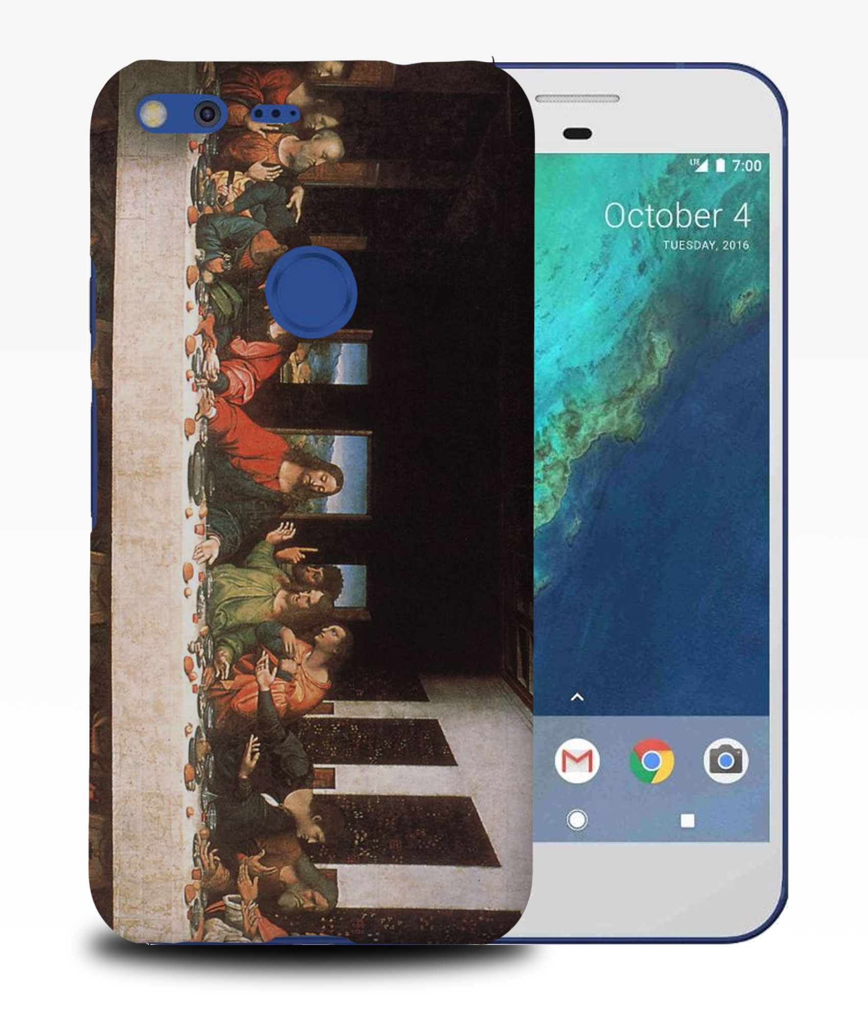 CASE COVER FOR GOOGLE PIXEL|THE LAST SUPPER ART BY DA VINCI - Imagen 10 de 11