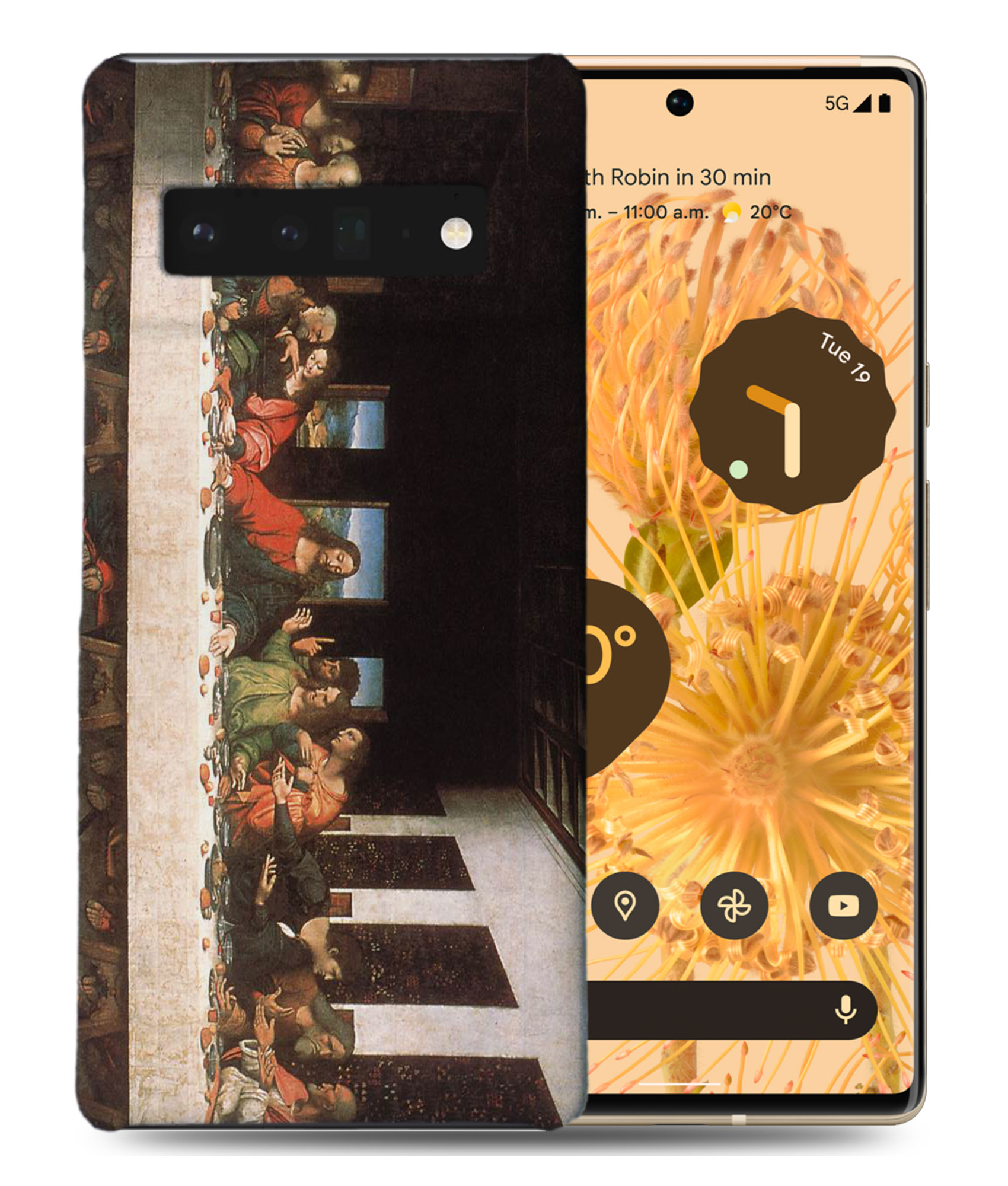 CASE COVER FOR GOOGLE PIXEL|THE LAST SUPPER ART BY DA VINCI - Imagen 2 de 11