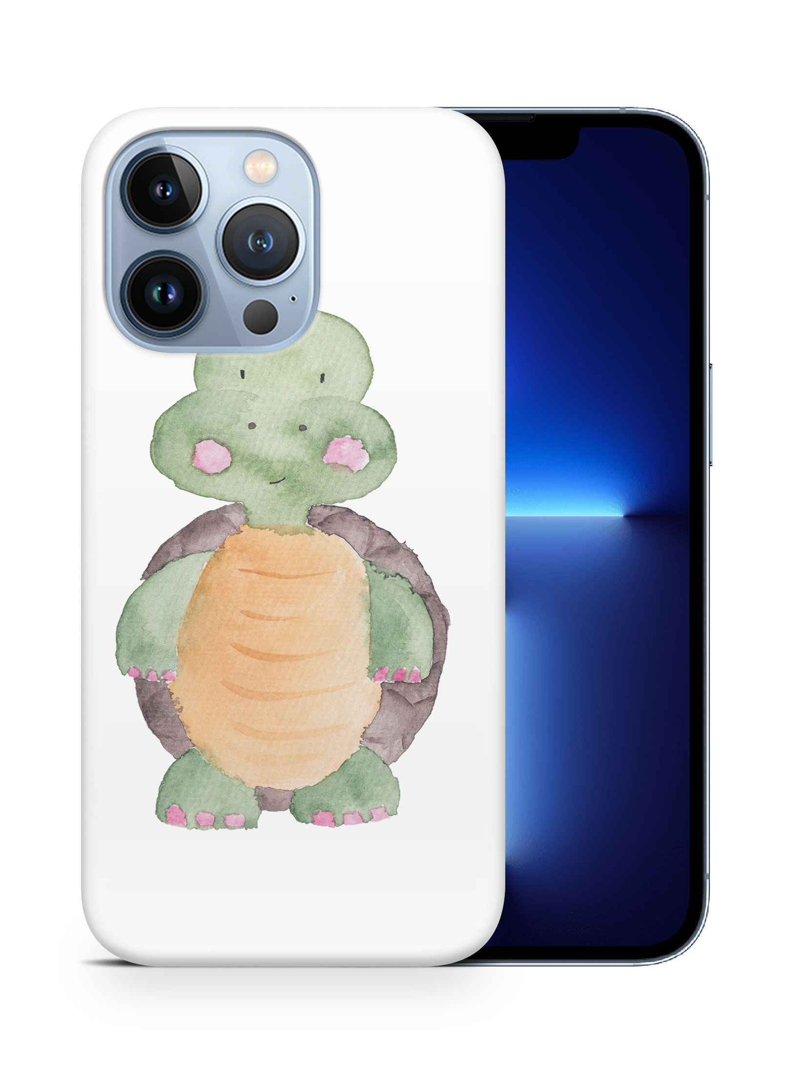 CASE COVER FOR APPLE IPHONE|WATERCOLOR TURTLE - Bild 15 von 44