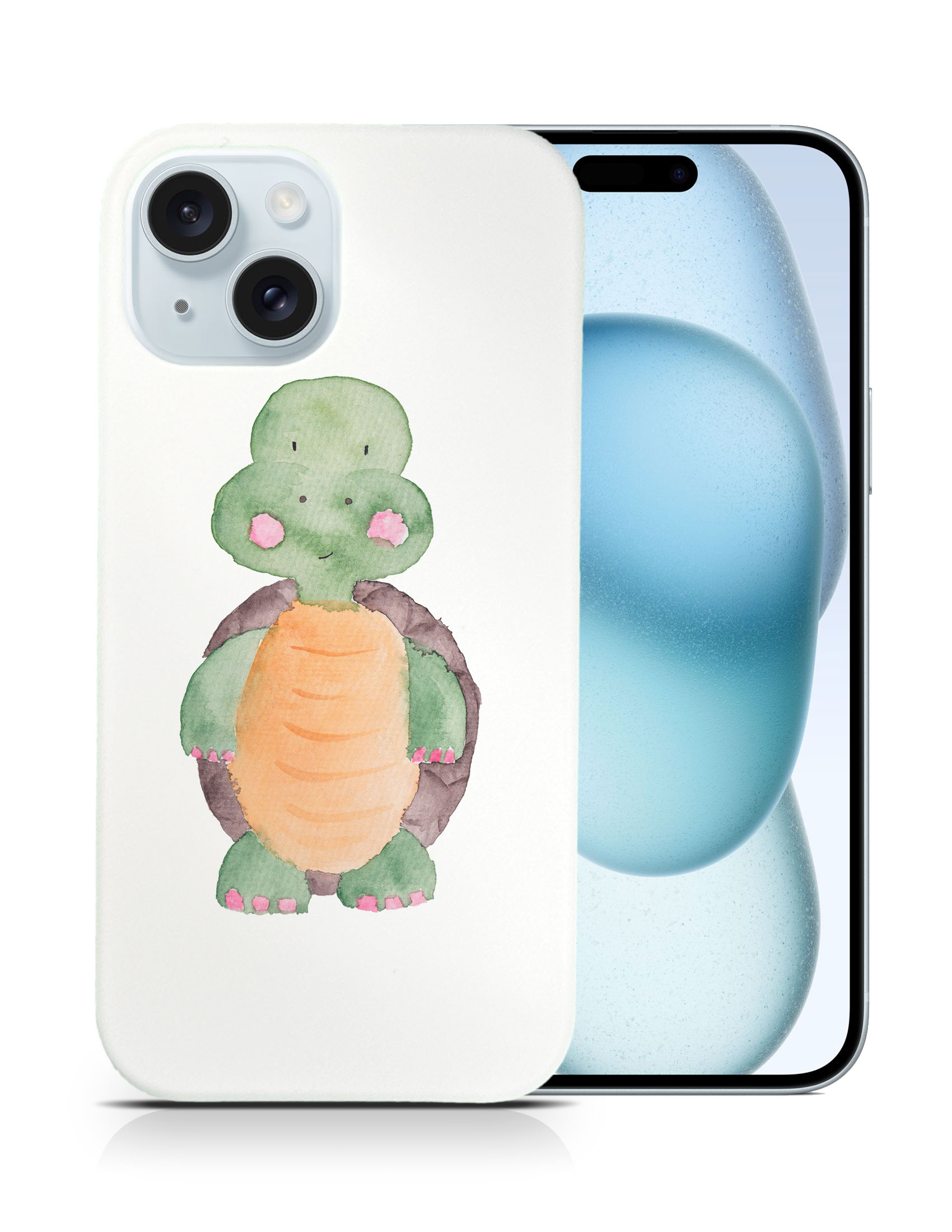 CASE COVER FOR APPLE IPHONE|WATERCOLOR TURTLE - Bild 9 von 44