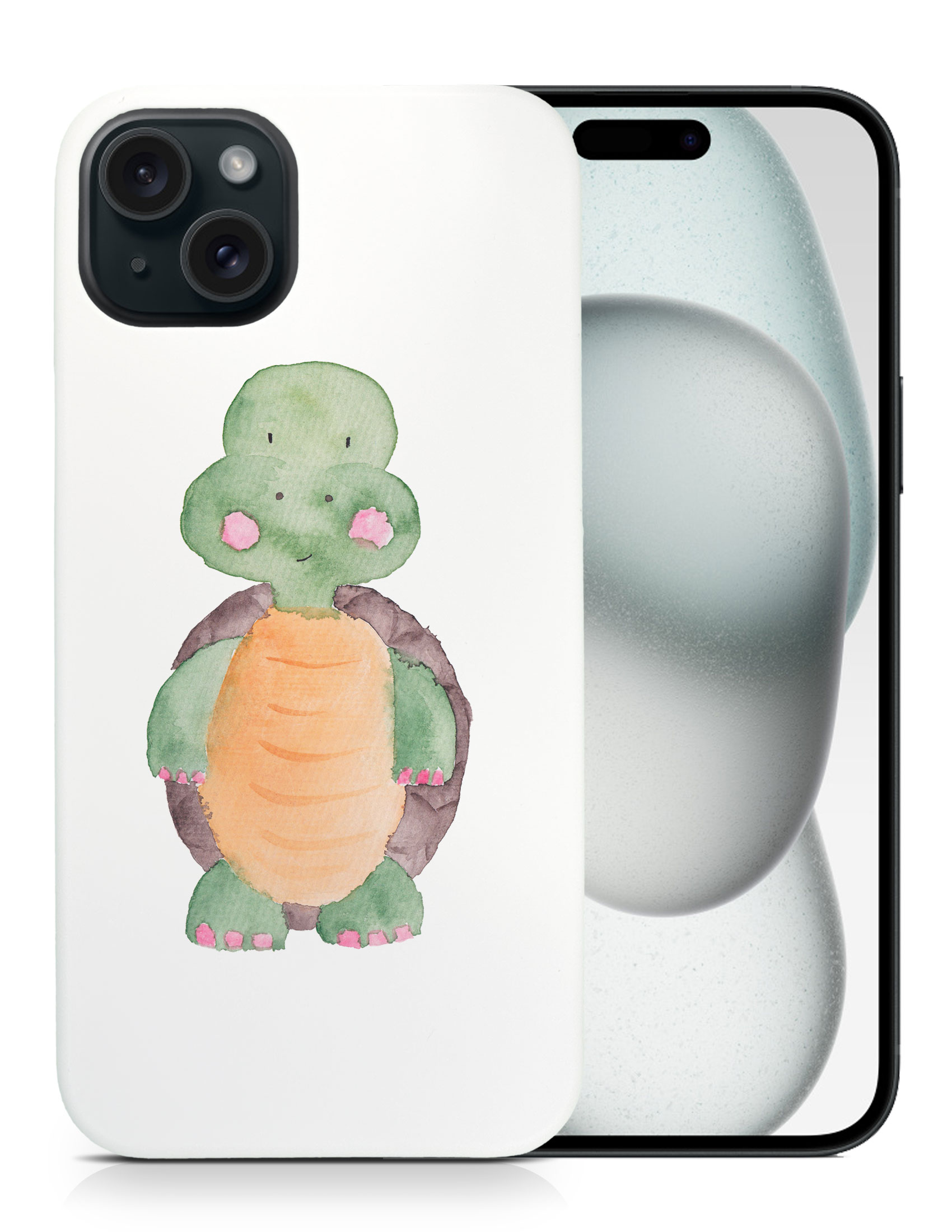 CASE COVER FOR APPLE IPHONE|WATERCOLOR TURTLE - Bild 8 von 44