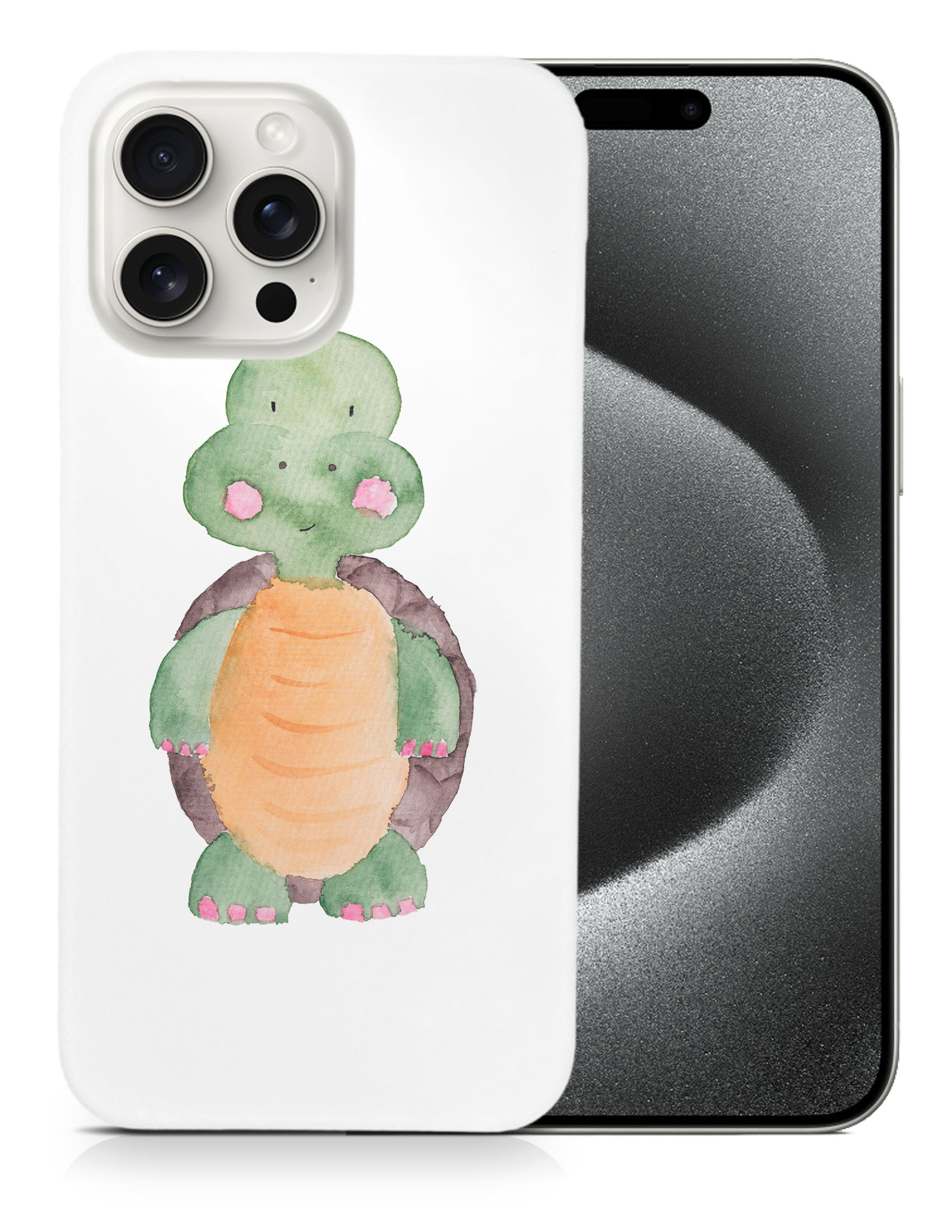 CASE COVER FOR APPLE IPHONE|WATERCOLOR TURTLE - Bild 6 von 44