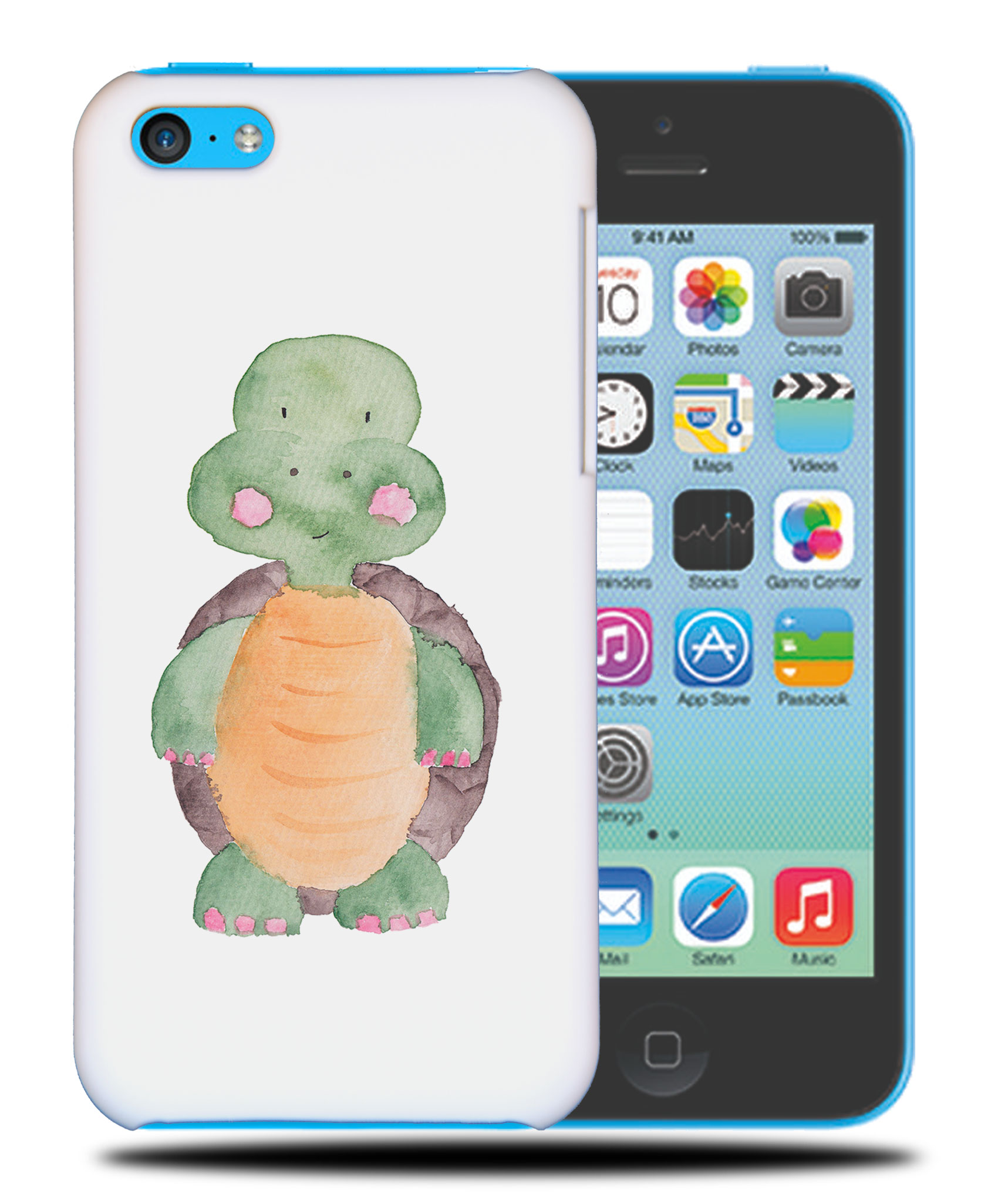 CASE COVER FOR APPLE IPHONE|WATERCOLOR TURTLE - Bild 37 von 44