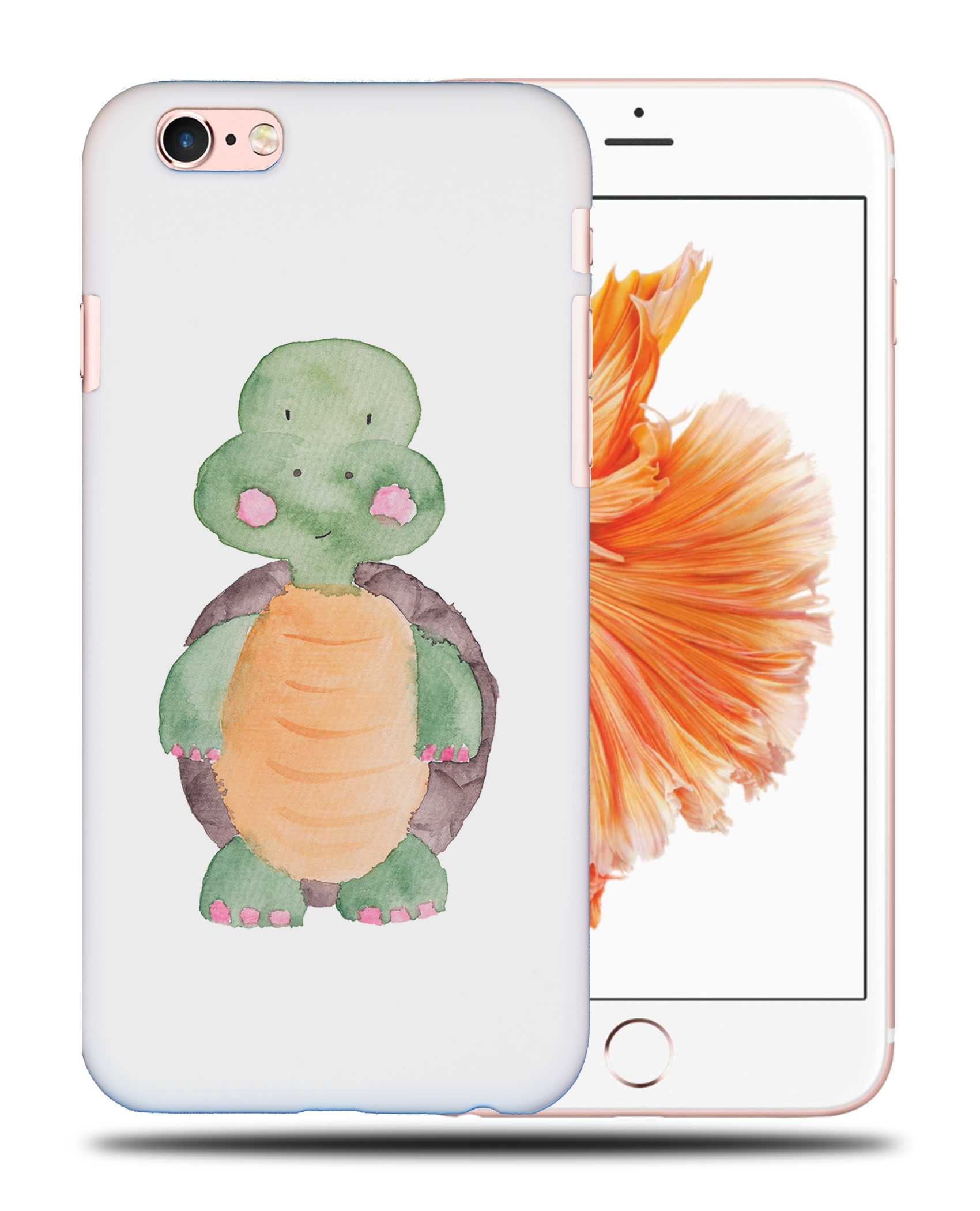 CASE COVER FOR APPLE IPHONE|WATERCOLOR TURTLE - Bild 35 von 44