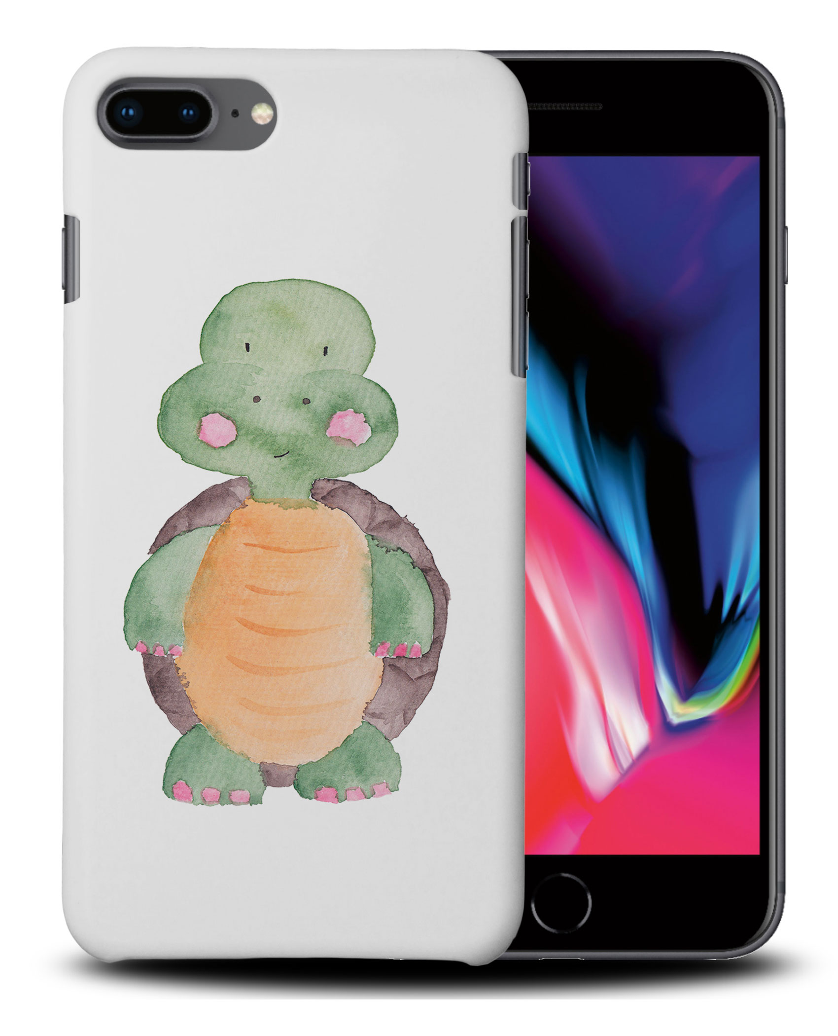 CASE COVER FOR APPLE IPHONE|WATERCOLOR TURTLE - Bild 29 von 44