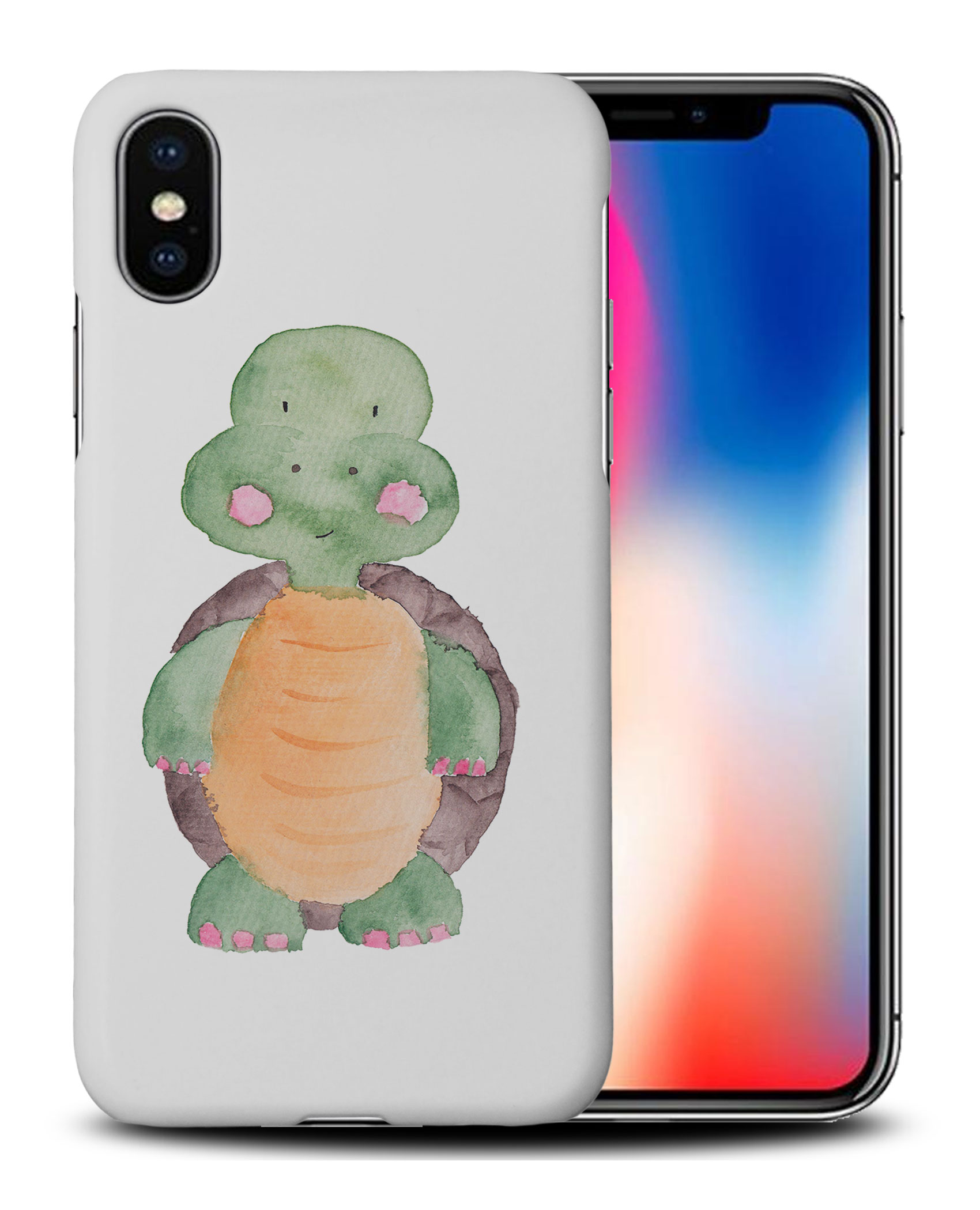 CASE COVER FOR APPLE IPHONE|WATERCOLOR TURTLE - Bild 26 von 44