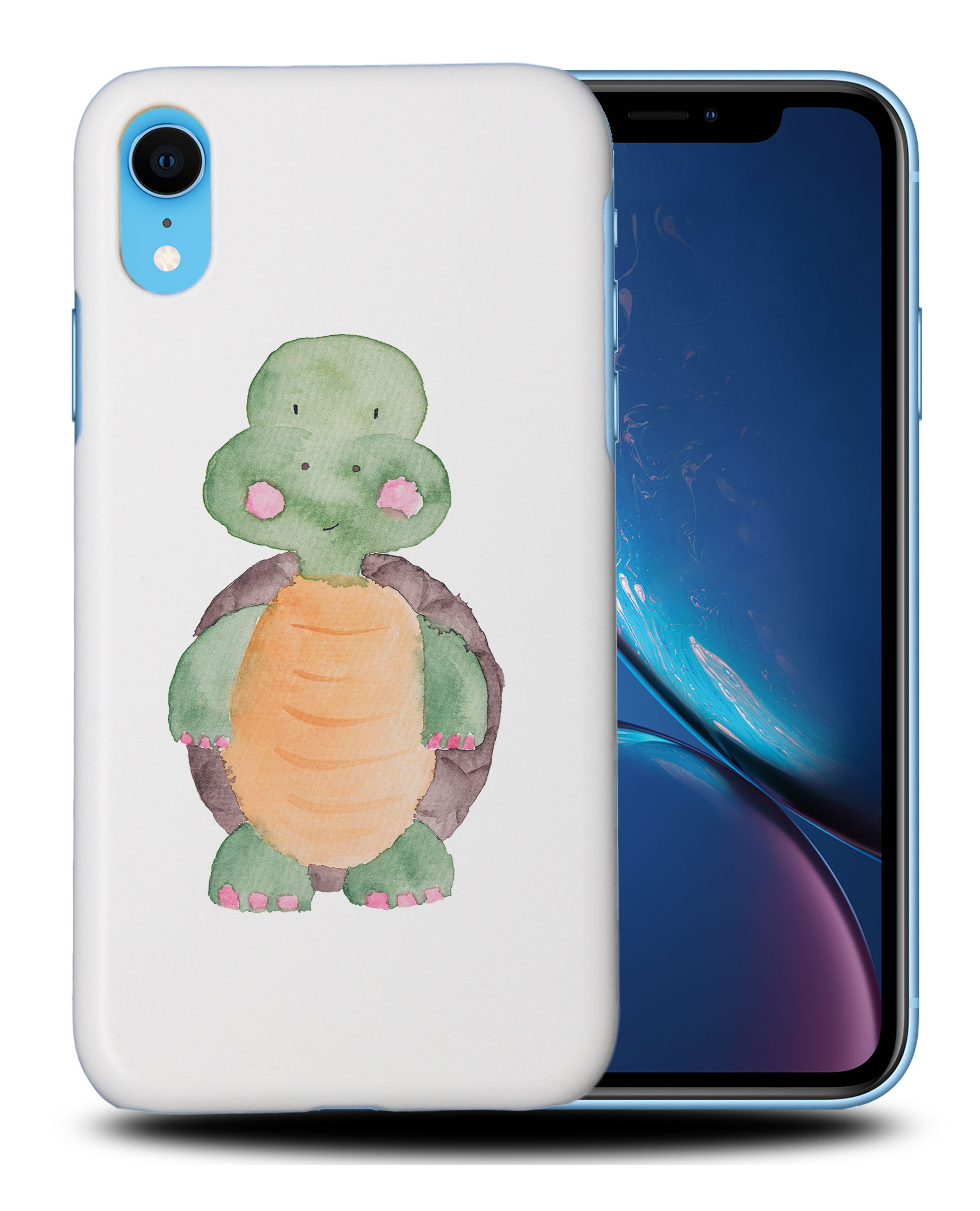CASE COVER FOR APPLE IPHONE|WATERCOLOR TURTLE - Bild 27 von 44