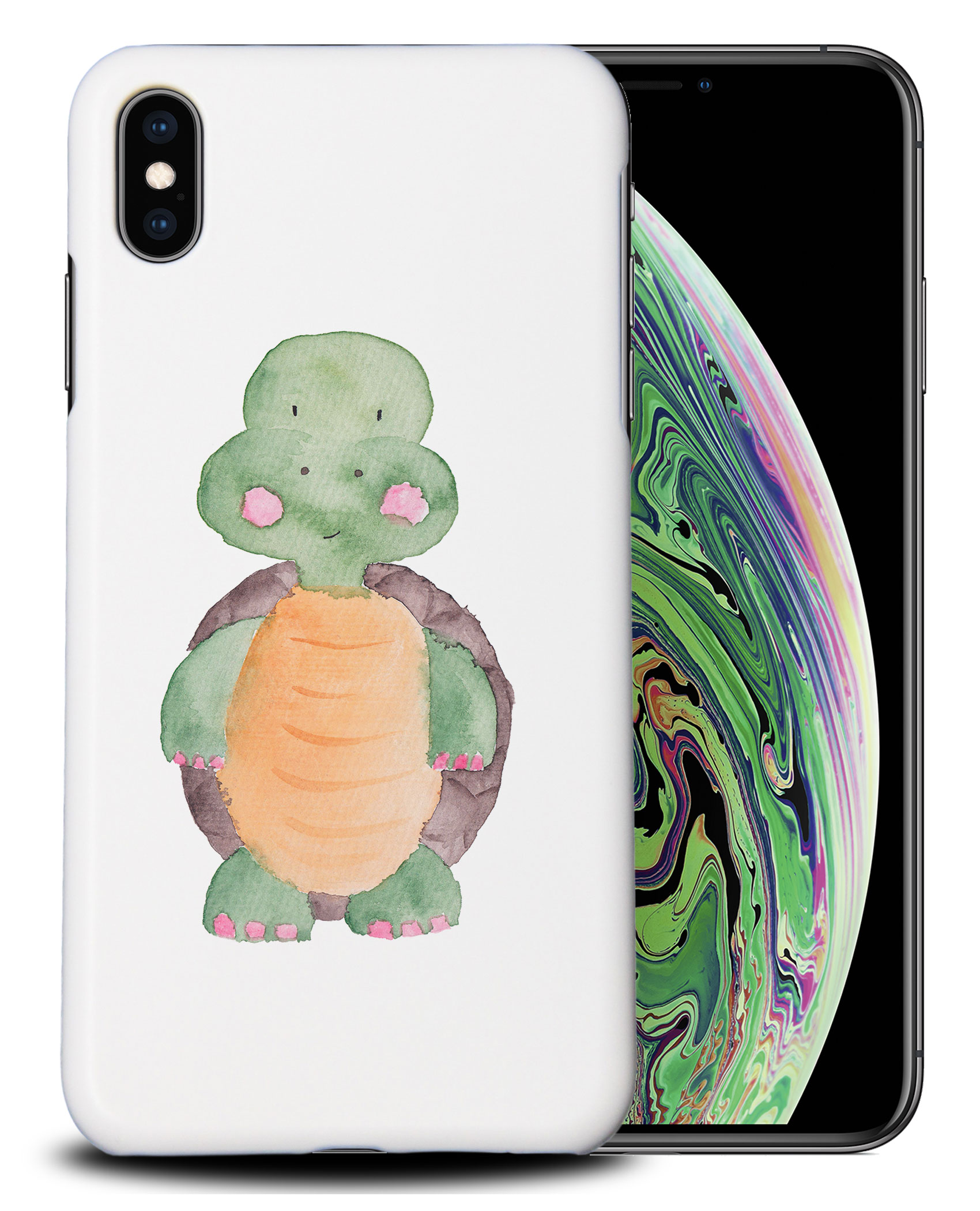 CASE COVER FOR APPLE IPHONE|WATERCOLOR TURTLE - Bild 25 von 44