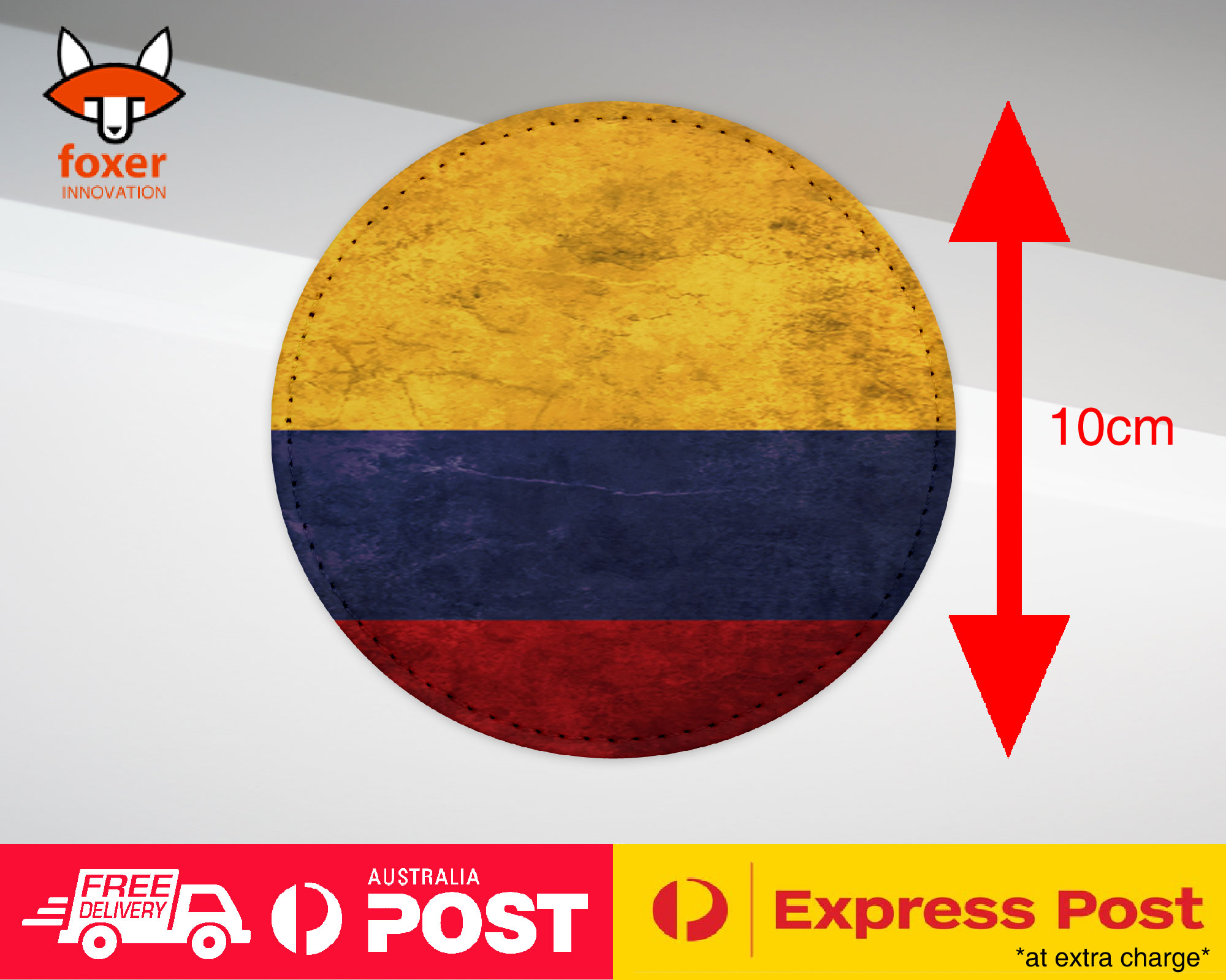 COASTER COFFEE DRINKING MAT|COLOMBIA COUNTRY FLAG 32