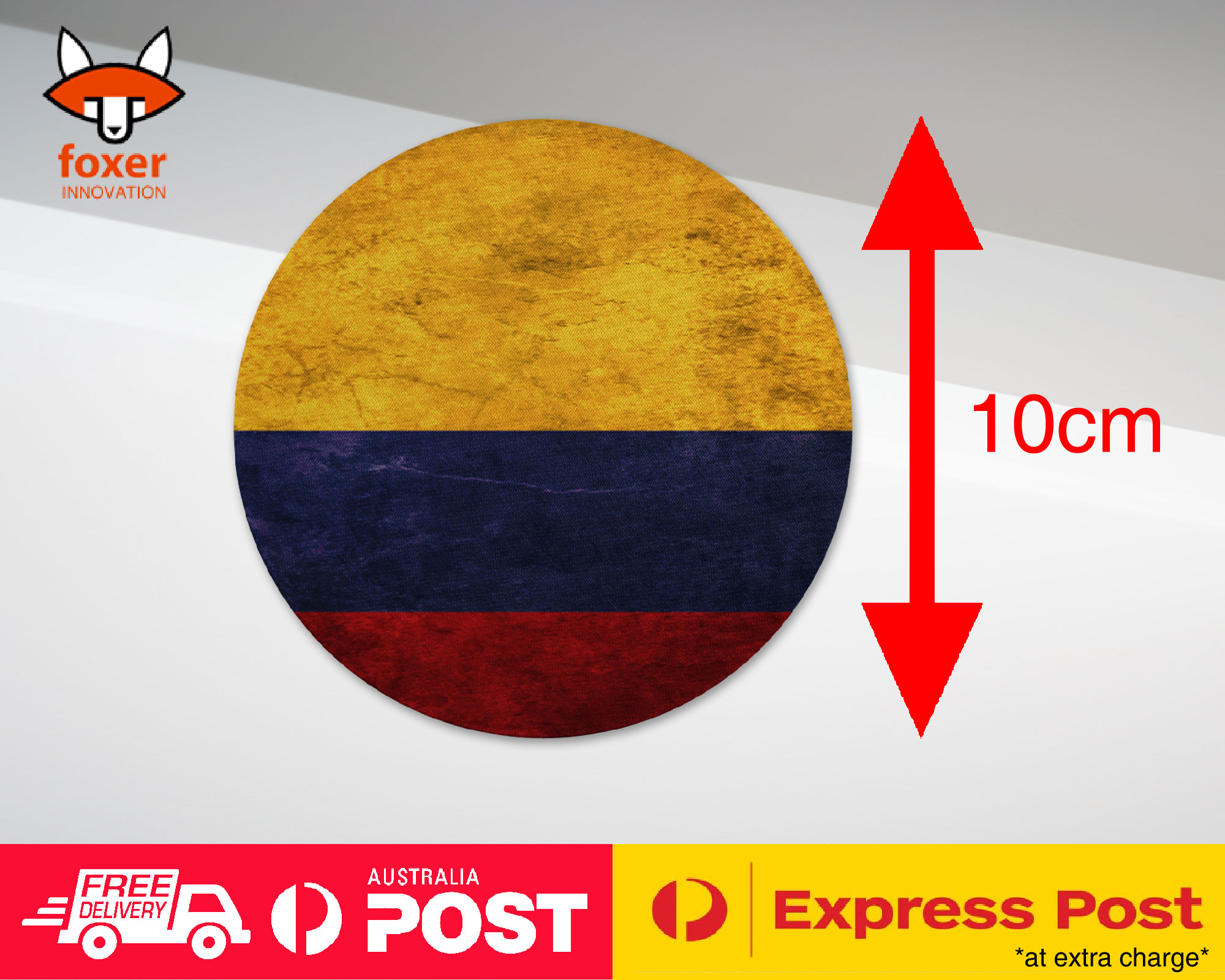 COASTER COFFEE DRINKING MAT|COLOMBIA COUNTRY FLAG 32