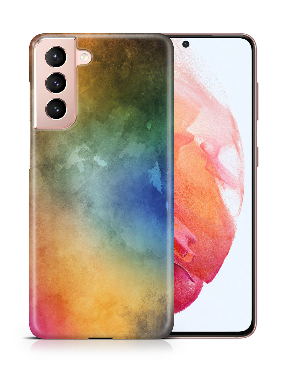 CASE COVER FOR SAMSUNG GALAXY|RAINBOW WATERCOLOR 2 - Picture 13 of 25