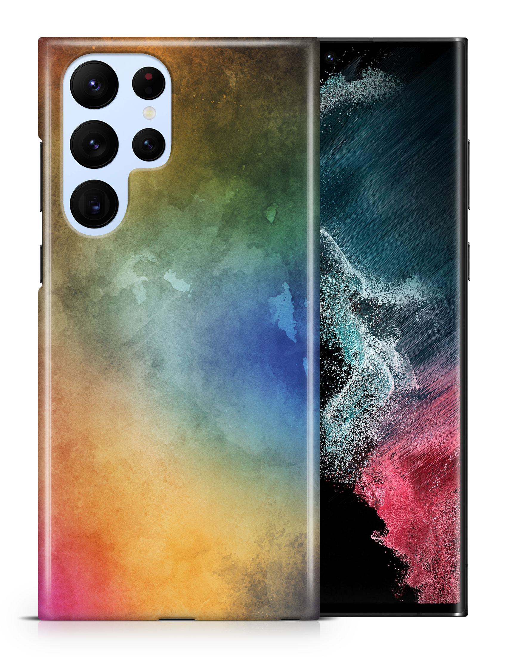 CASE COVER FOR SAMSUNG GALAXY|RAINBOW WATERCOLOR 2 - Picture 8 of 25
