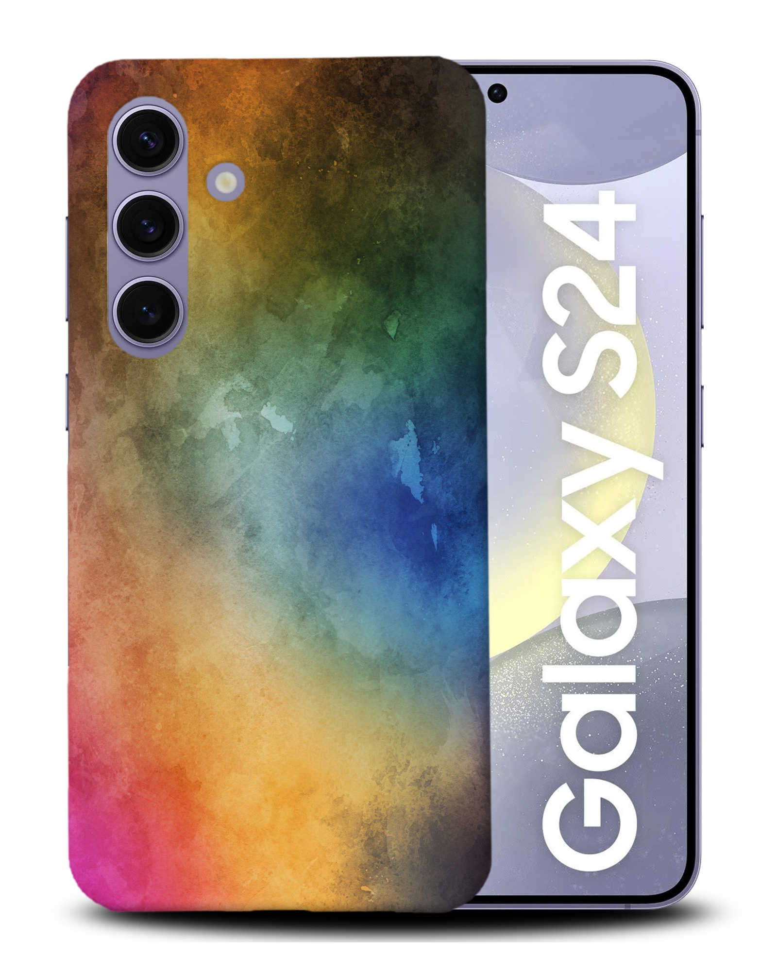 CASE COVER FOR SAMSUNG GALAXY|RAINBOW WATERCOLOR 2 - Picture 4 of 25