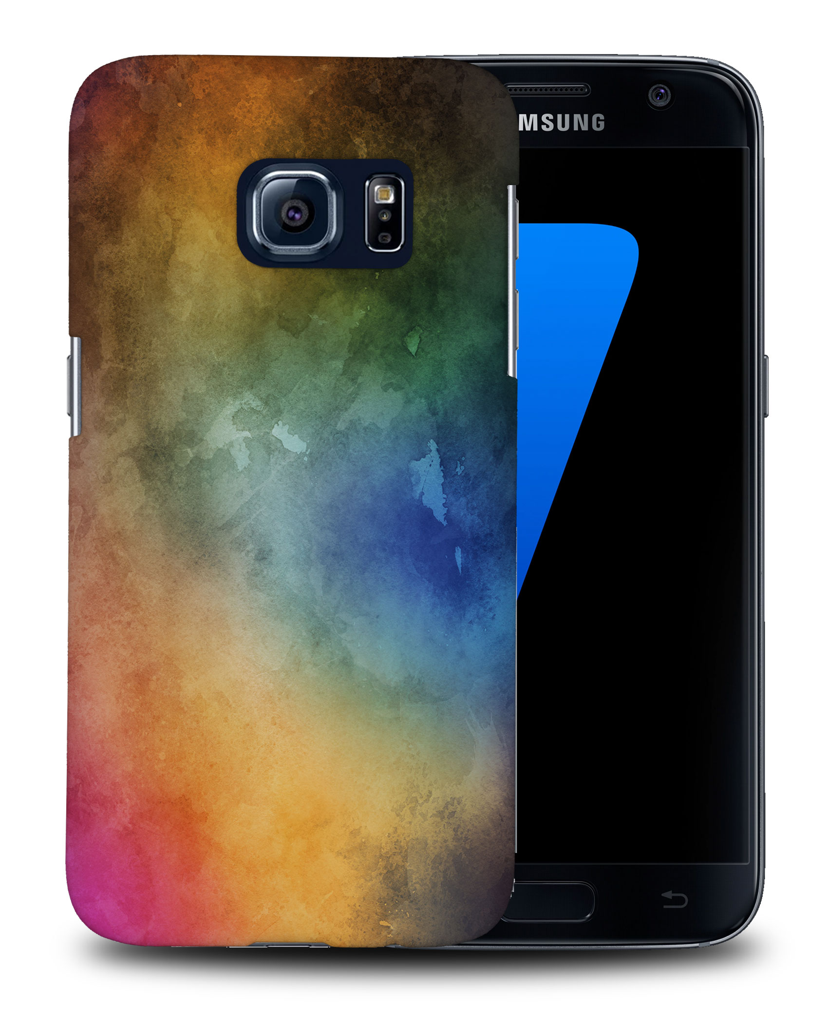 CASE COVER FOR SAMSUNG GALAXY|RAINBOW WATERCOLOR 2 - Picture 25 of 25