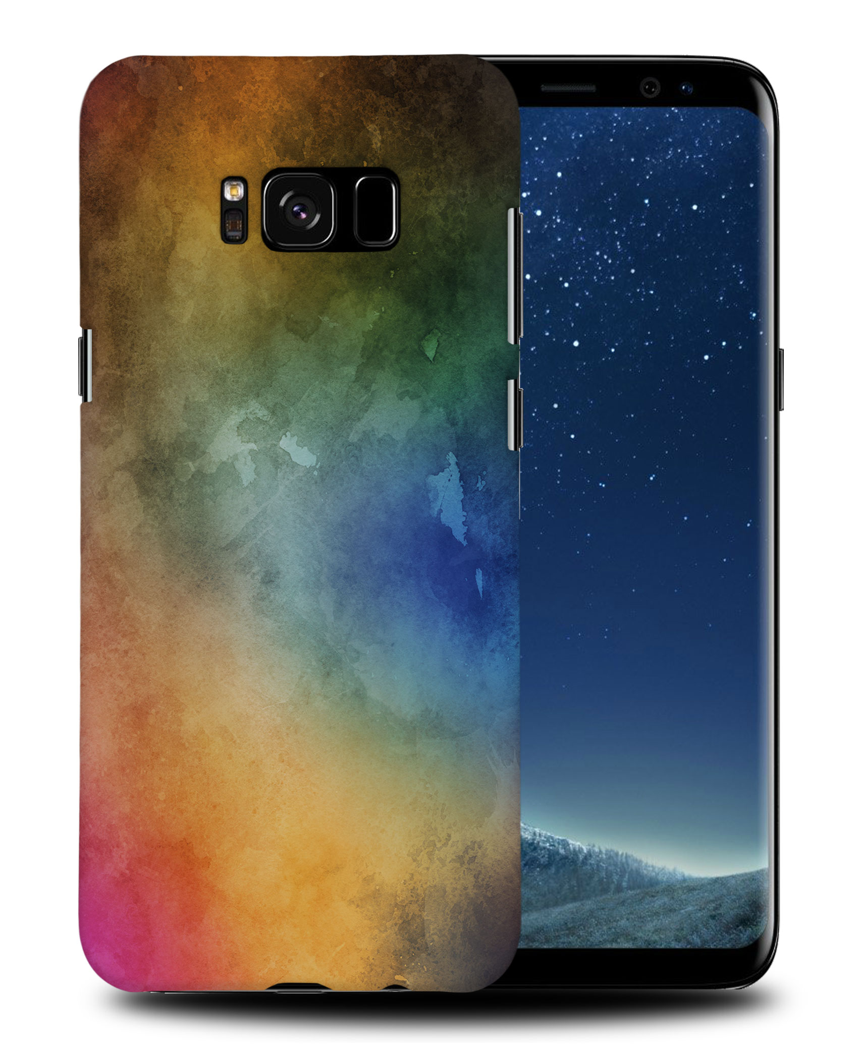 CASE COVER FOR SAMSUNG GALAXY|RAINBOW WATERCOLOR 2 - Picture 22 of 25