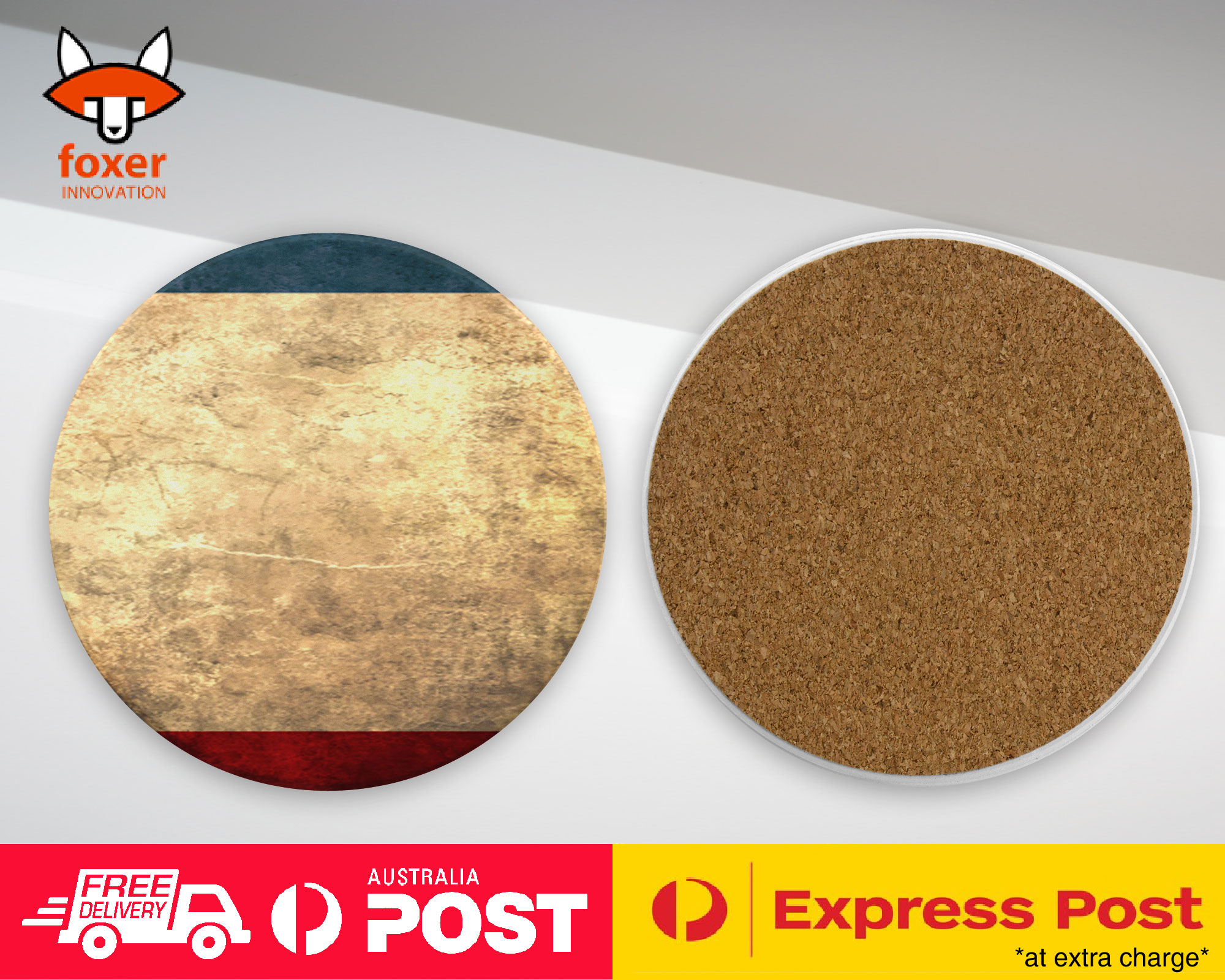 COASTER COFFEE DRINKING MAT|CRIMEA COUNTRY FLAG