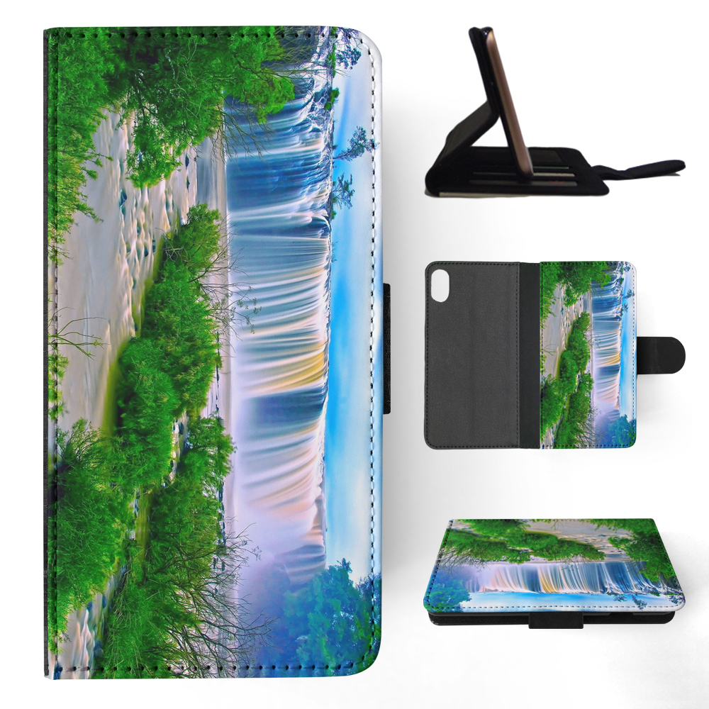FLIP CASE FOR APPLE IPHONE|WATERFALL RIVER LAKE 5 - Picture 109 of 193