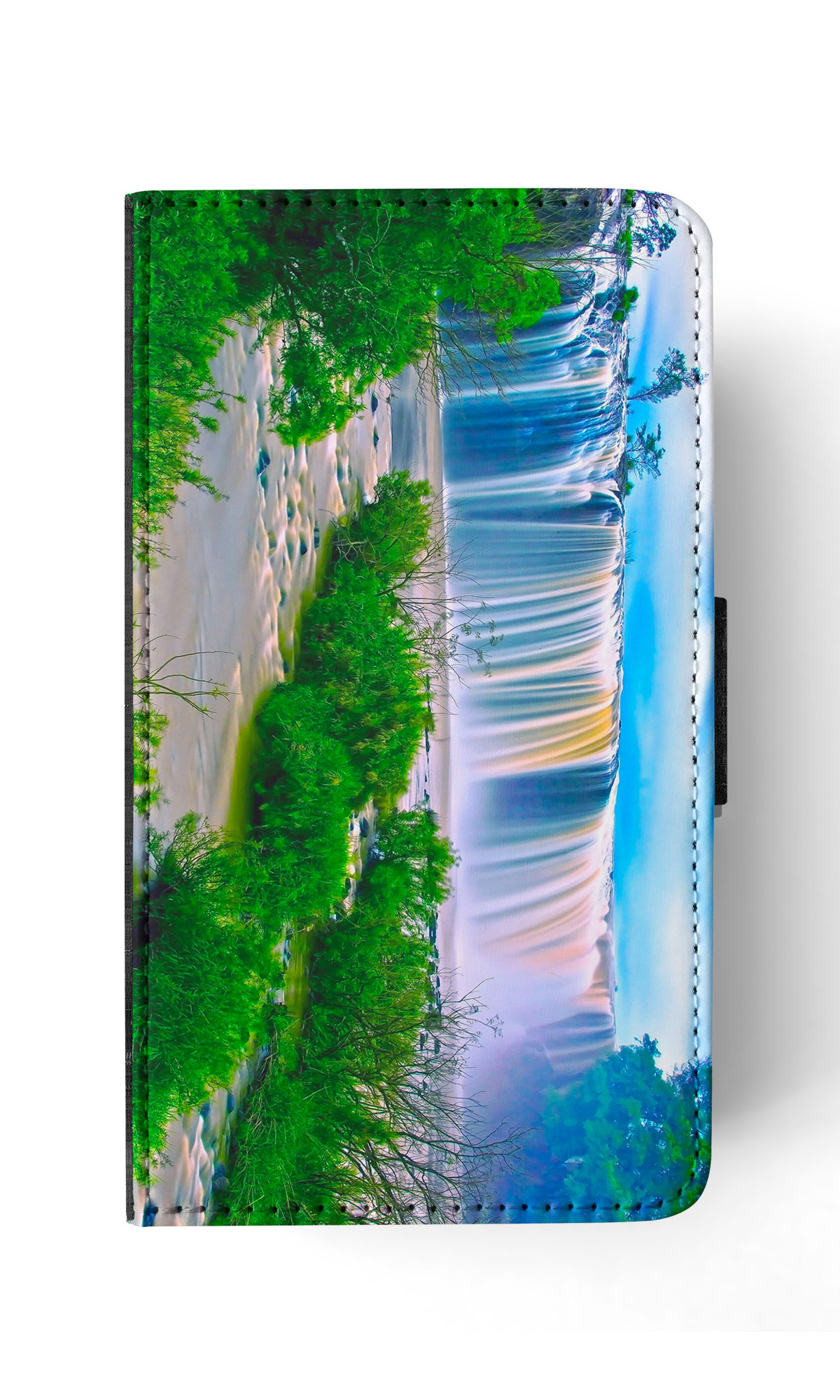 FLIP CASE FOR APPLE IPHONE|WATERFALL RIVER LAKE 5 - Picture 170 of 193