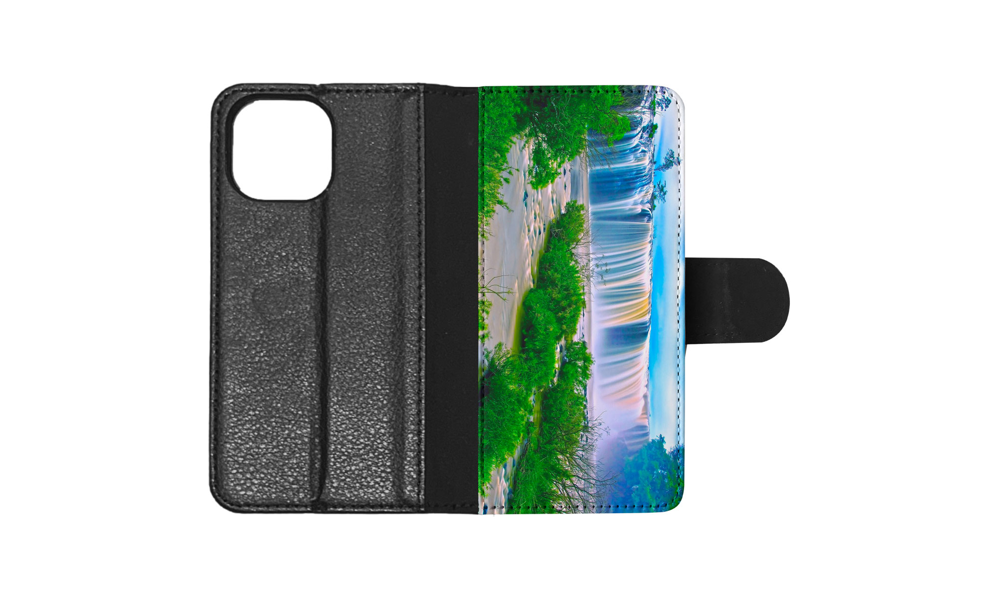 FLIP CASE FOR APPLE IPHONE|WATERFALL RIVER LAKE 5 - Picture 84 of 193