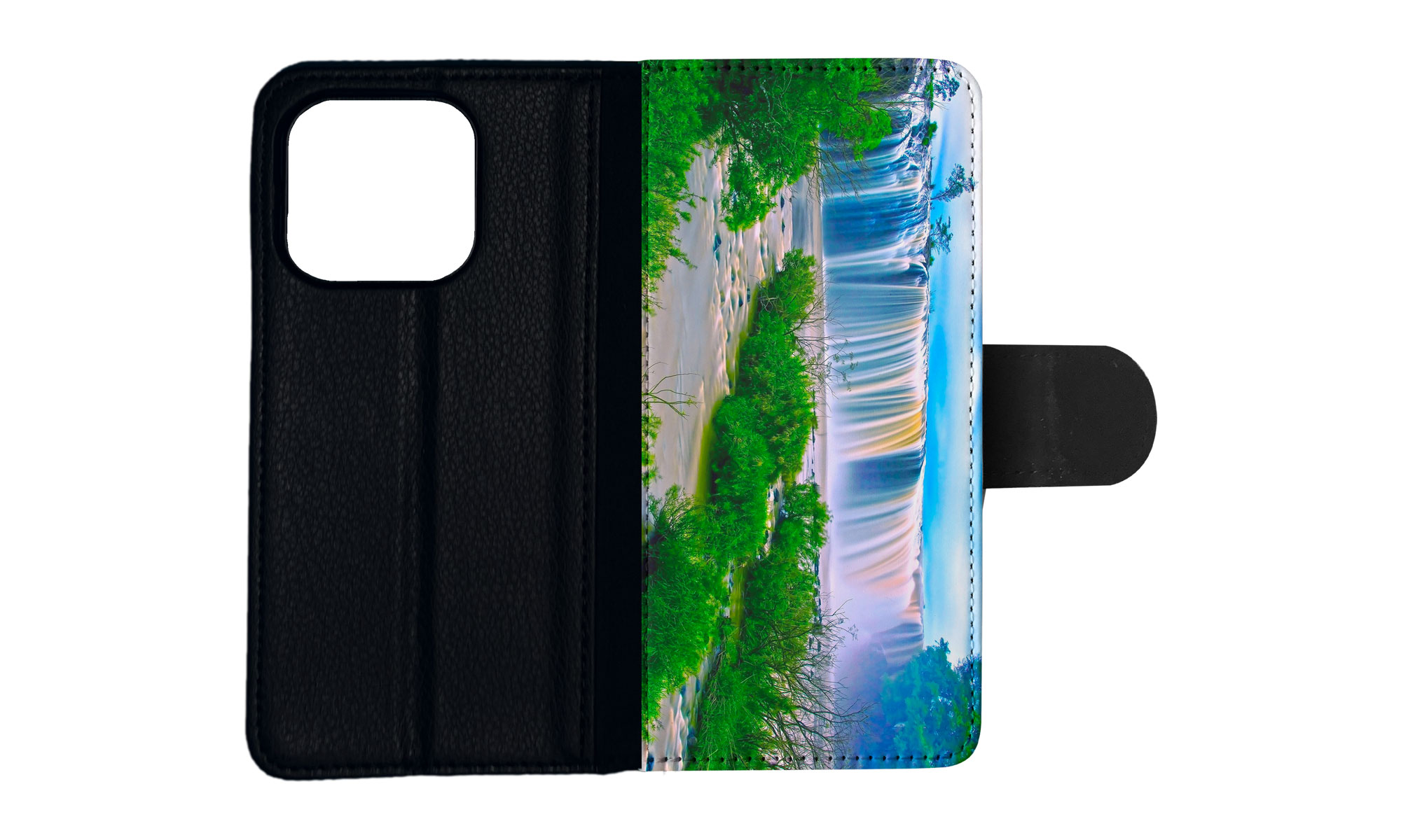 FLIP CASE FOR APPLE IPHONE|WATERFALL RIVER LAKE 5 - Picture 74 of 193