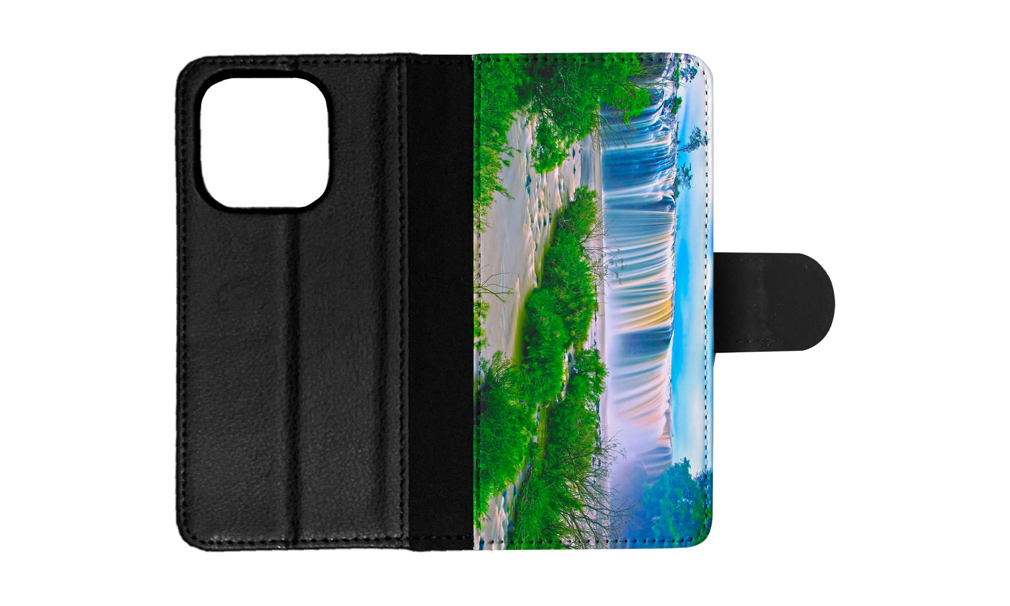 FLIP CASE FOR APPLE IPHONE|WATERFALL RIVER LAKE 5 - Picture 54 of 193