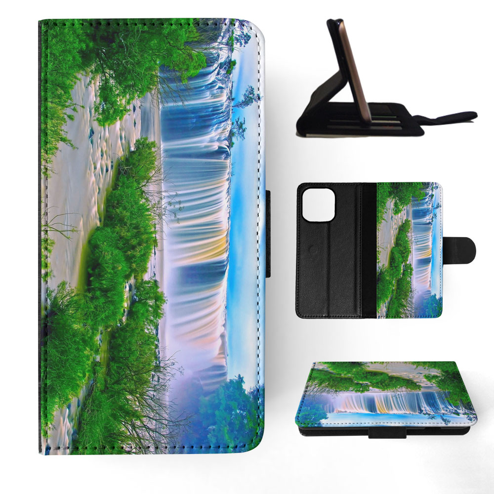 FLIP CASE FOR APPLE IPHONE|WATERFALL RIVER LAKE 5 - Picture 46 of 193