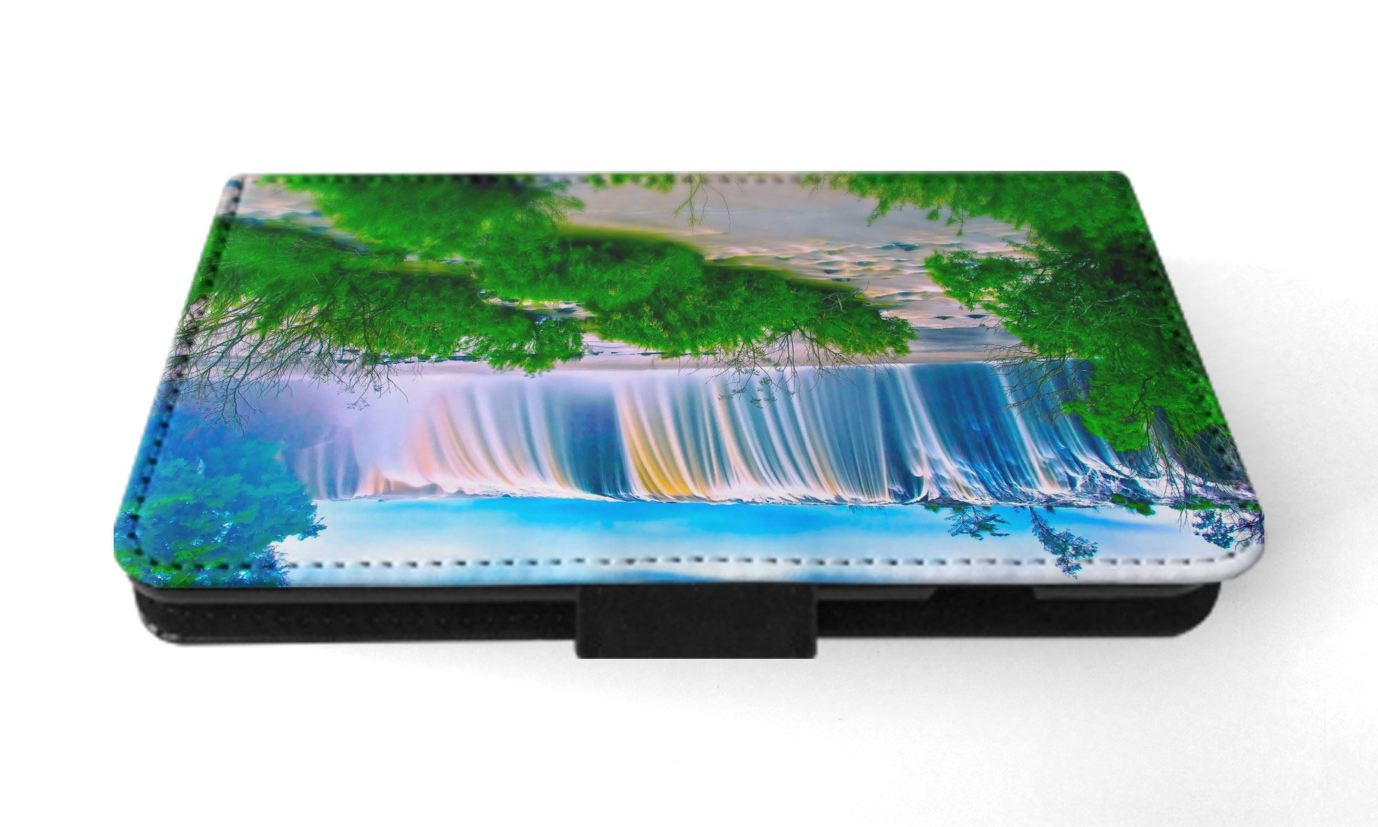 FLIP CASE FOR APPLE IPHONE|WATERFALL RIVER LAKE 5 - Picture 43 of 193