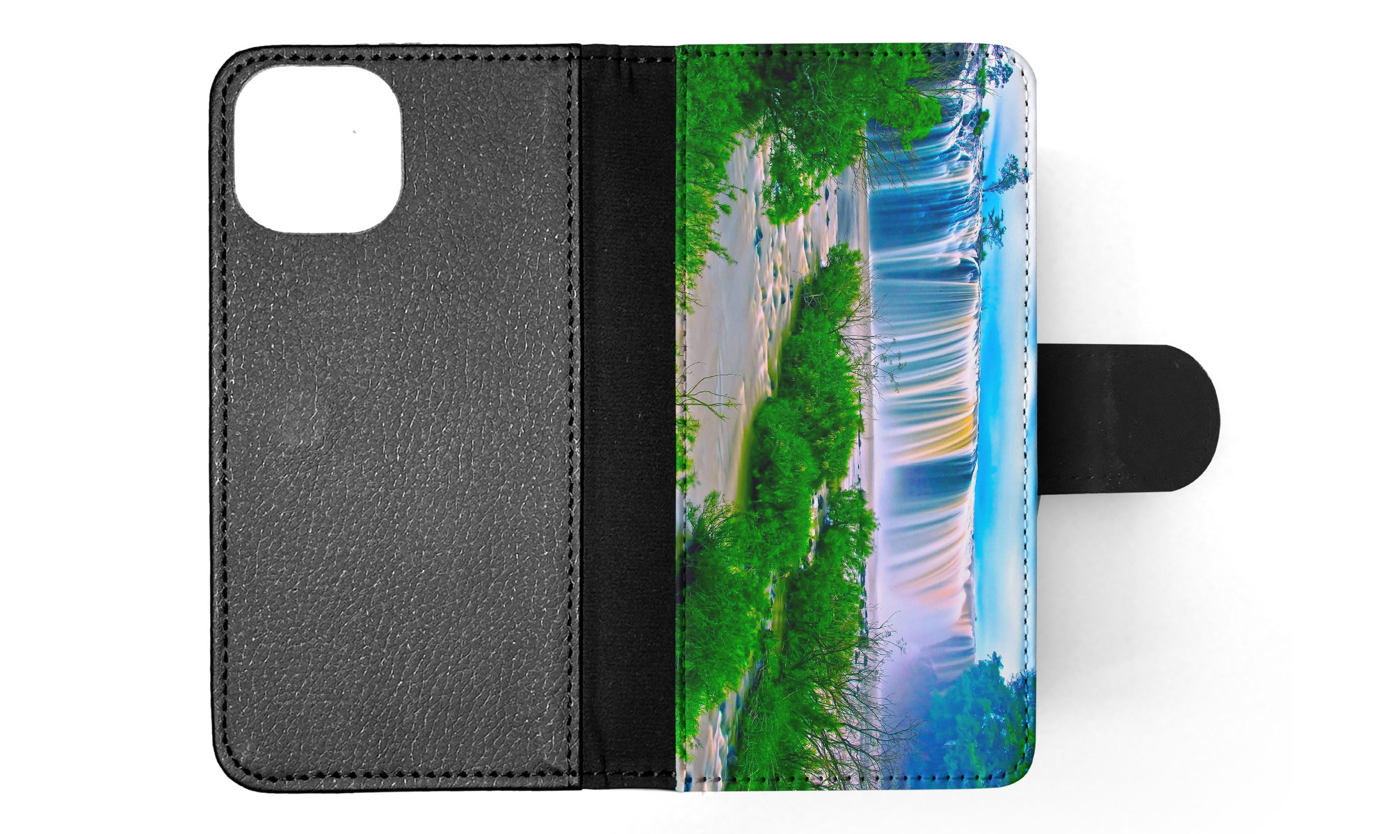 FLIP CASE FOR APPLE IPHONE|WATERFALL RIVER LAKE 5 - Picture 44 of 193