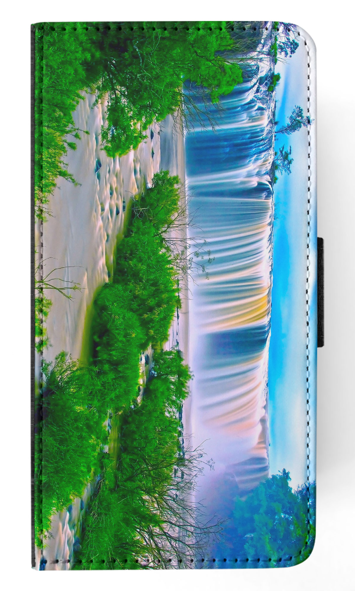 FLIP CASE FOR APPLE IPHONE|WATERFALL RIVER LAKE 5 - Picture 37 of 193