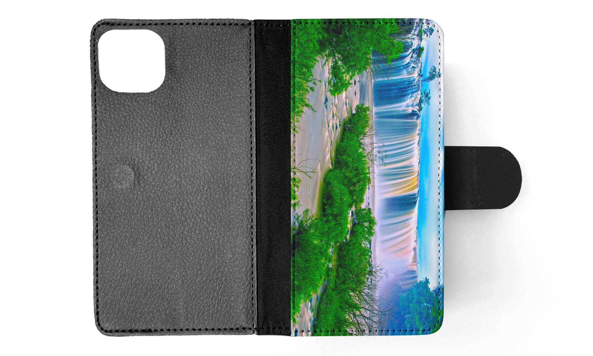 FLIP CASE FOR APPLE IPHONE|WATERFALL RIVER LAKE 5 - Picture 39 of 193