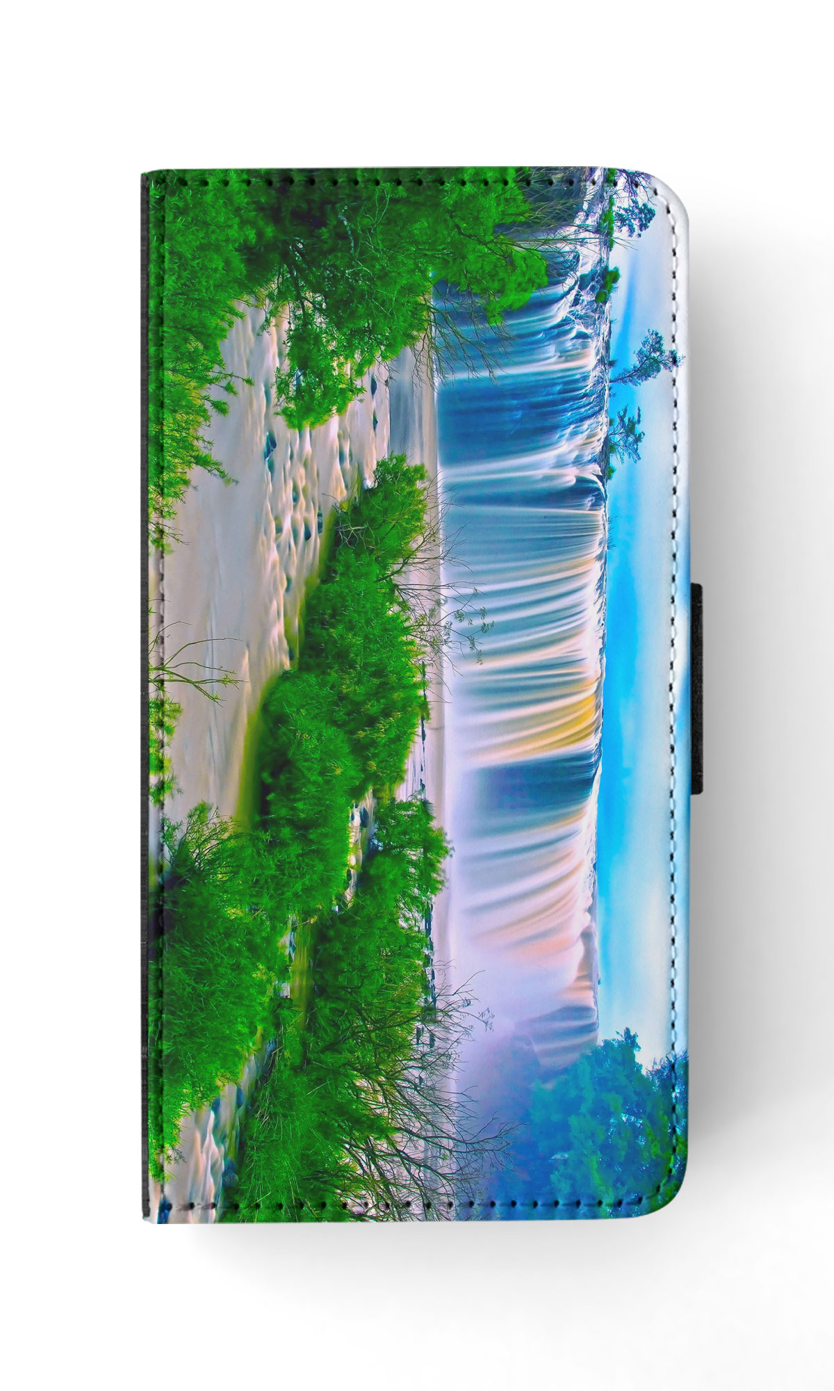 FLIP CASE FOR APPLE IPHONE|WATERFALL RIVER LAKE 5 - Picture 32 of 193