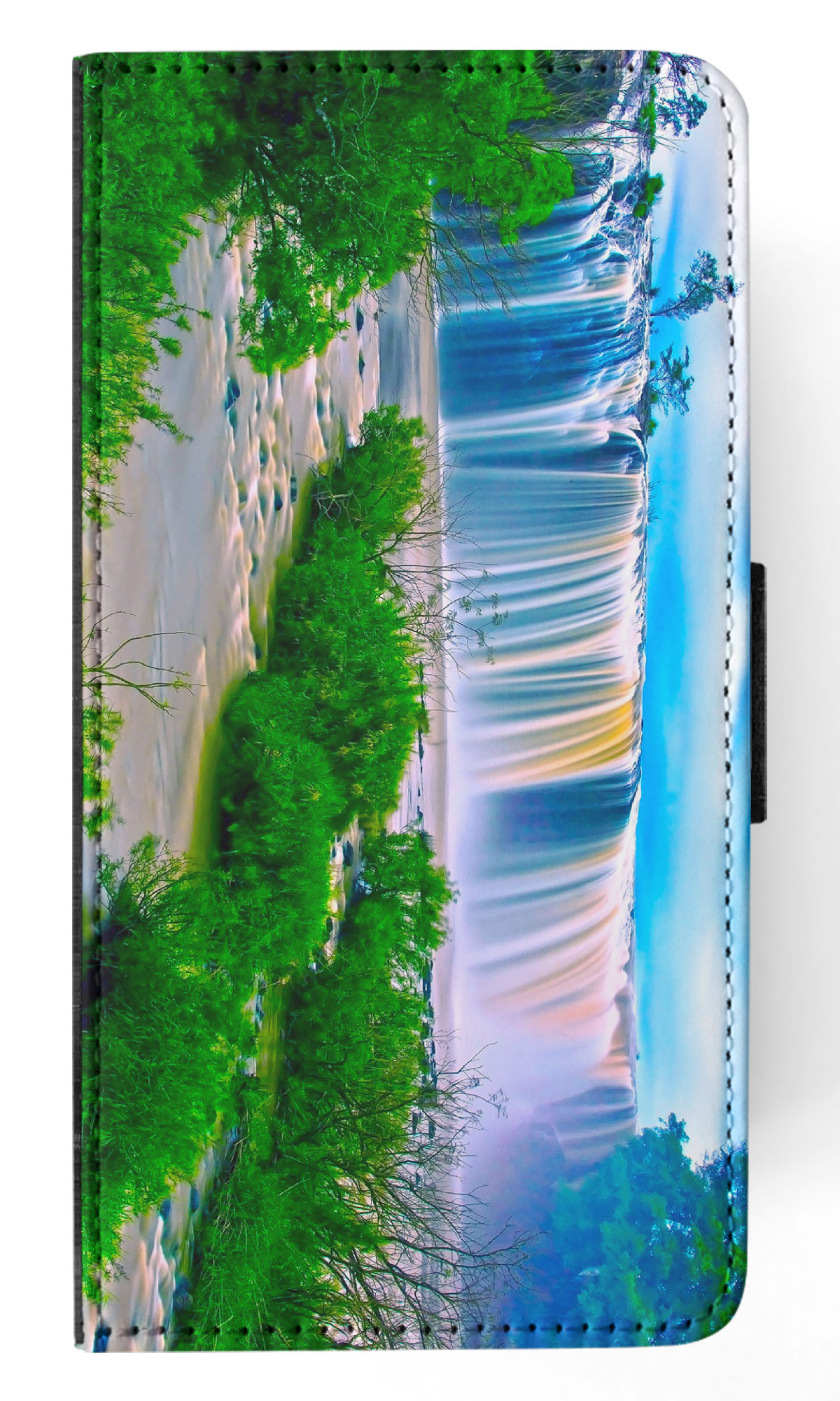 FLIP CASE FOR APPLE IPHONE|WATERFALL RIVER LAKE 5 - Picture 27 of 193