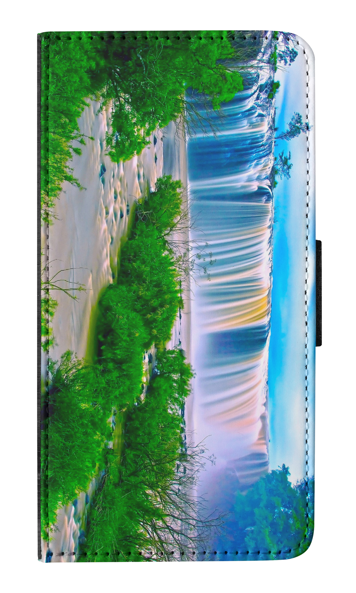 FLIP CASE FOR APPLE IPHONE|WATERFALL RIVER LAKE 5 - Picture 12 of 193