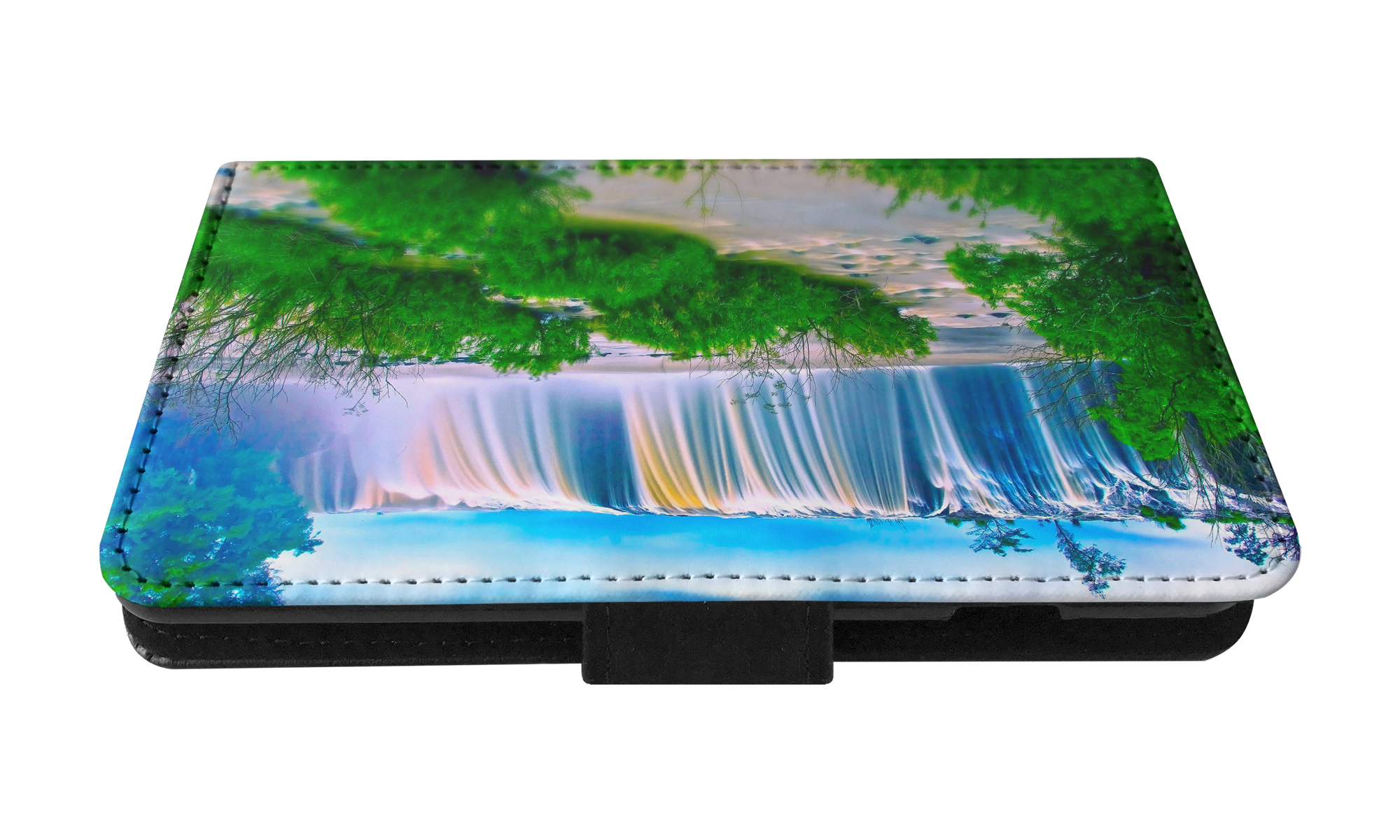 FLIP CASE FOR APPLE IPHONE|WATERFALL RIVER LAKE 5 - Picture 13 of 193